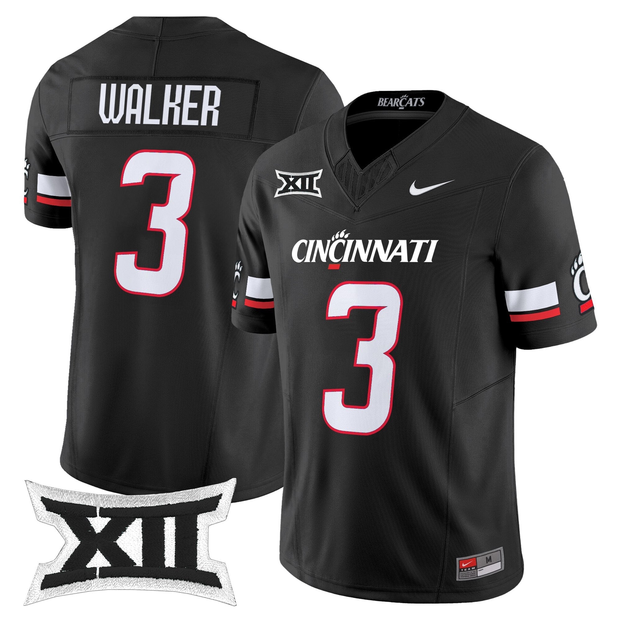 Cincinnati Bearcats 2025 Vapor Limited Jersey - All Stitched