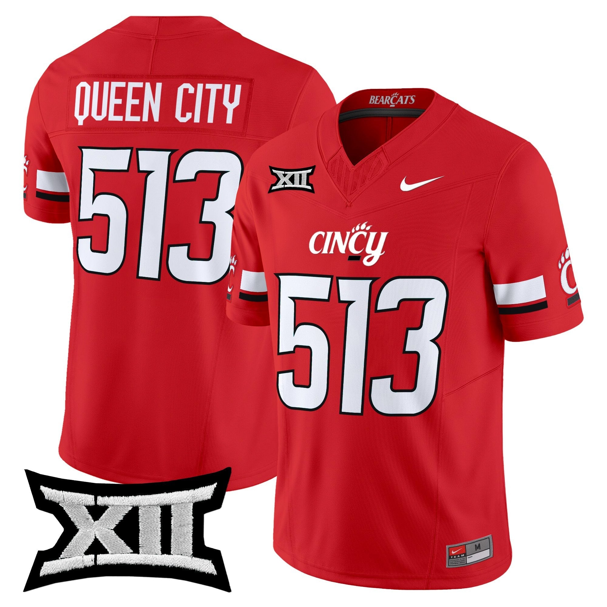 Cincinnati Bearcats 2025 Vapor Limited Jersey - All Stitched