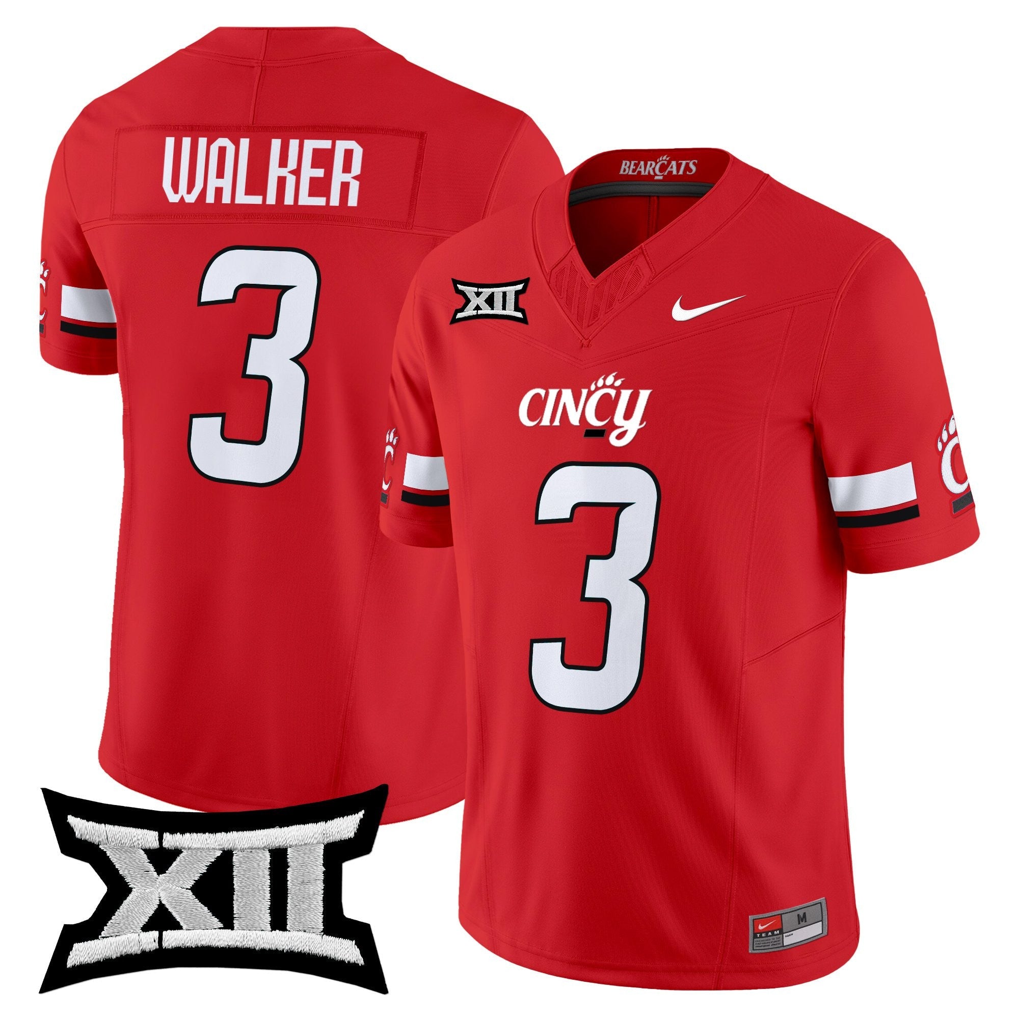 Cincinnati Bearcats 2025 Vapor Limited Jersey - All Stitched