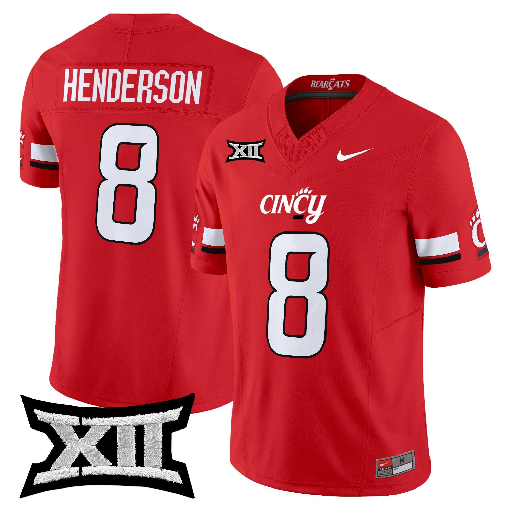 Cincinnati Bearcats 2025 Vapor Limited Jersey - All Stitched