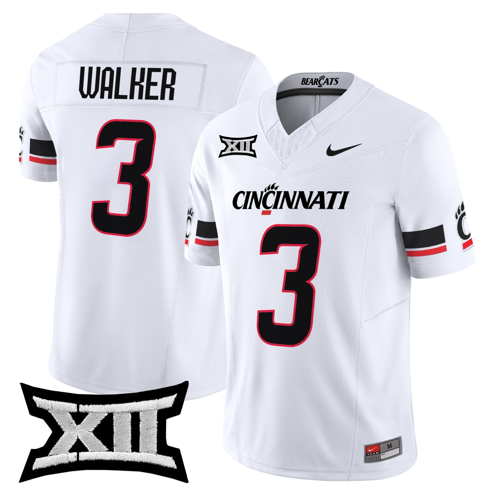 Cincinnati Bearcats 2025 Vapor Limited Jersey - All Stitched