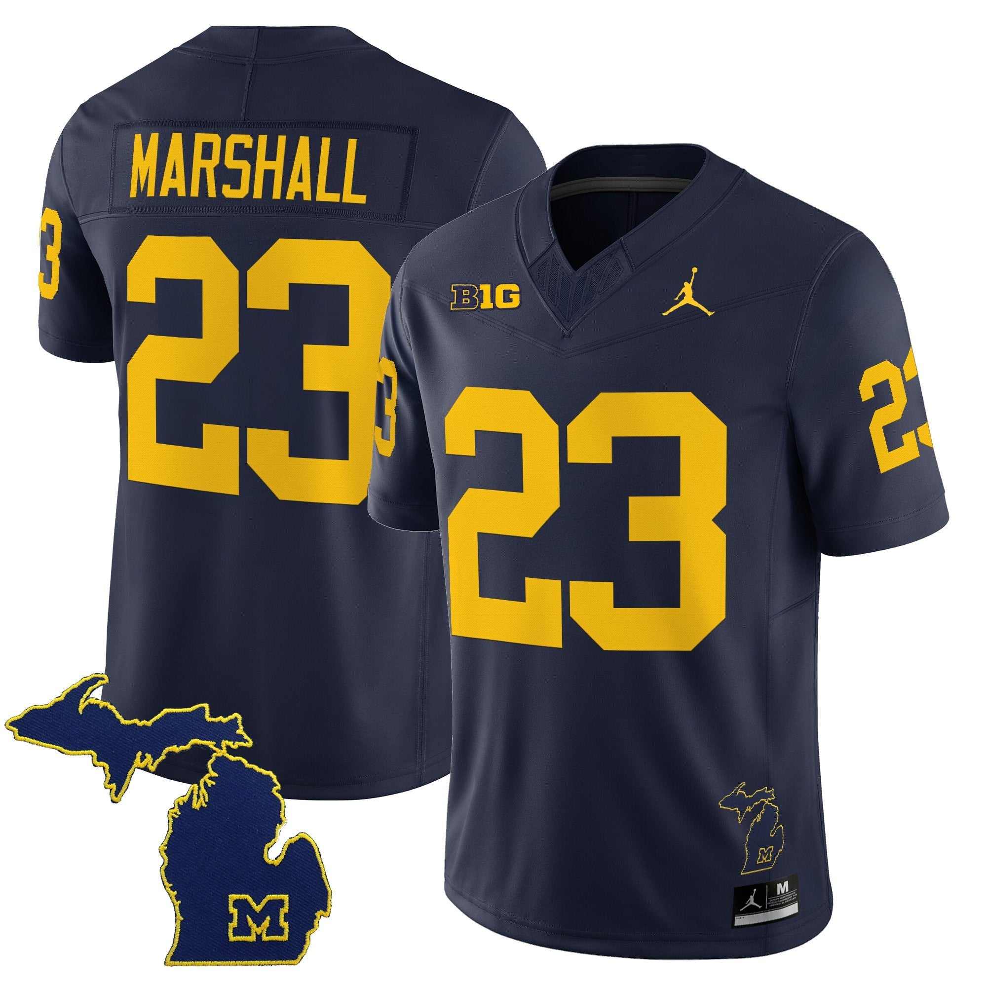 Michigan Wolverines 2025 Vapor Limited Jersey V2 - All Stitched