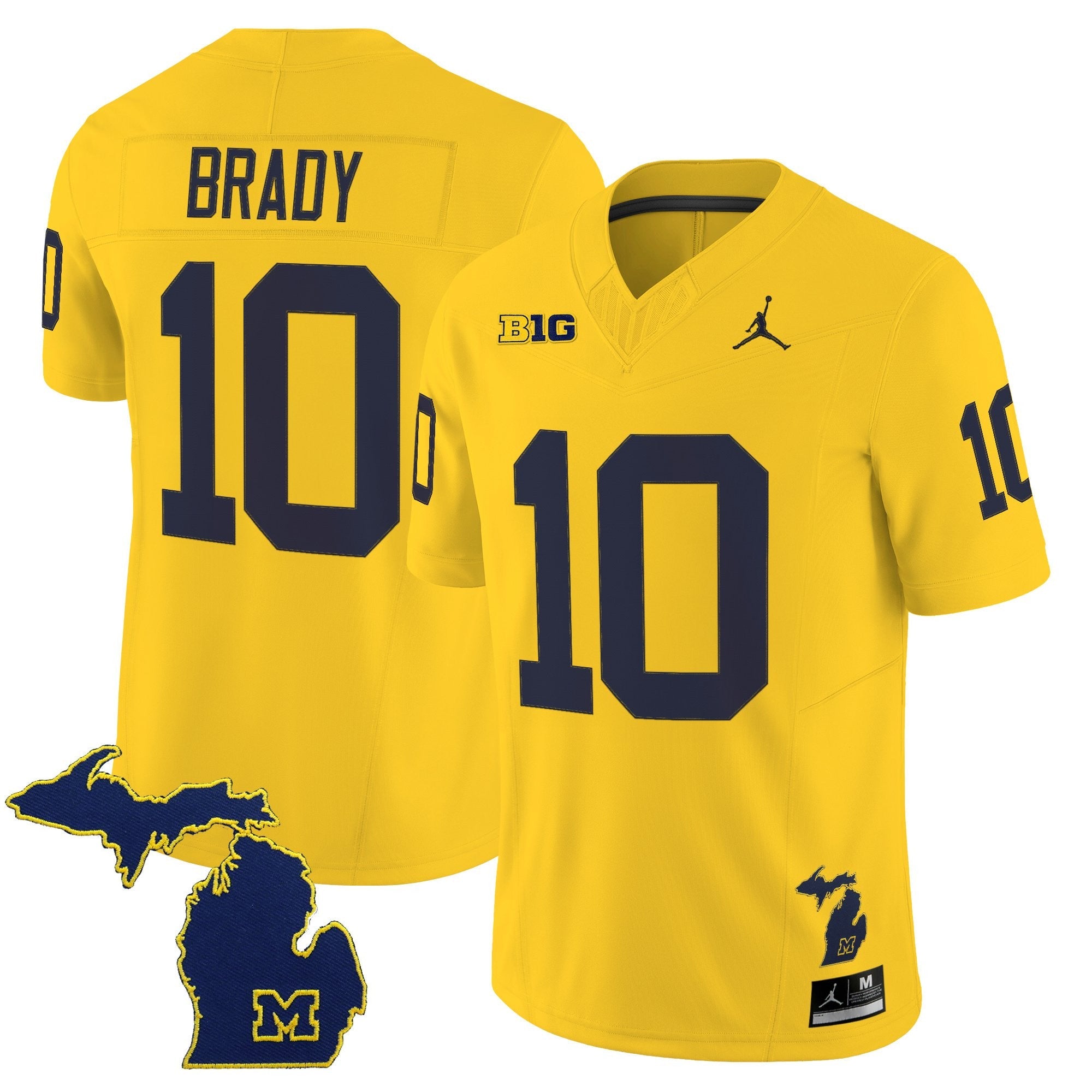 Michigan Wolverines 2025 Vapor Limited Jersey V2 - All Stitched