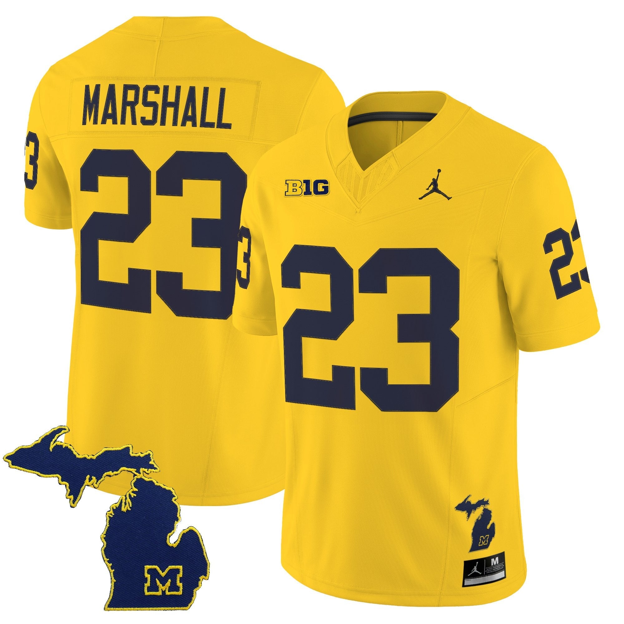 Michigan Wolverines 2025 Vapor Limited Jersey V2 - All Stitched
