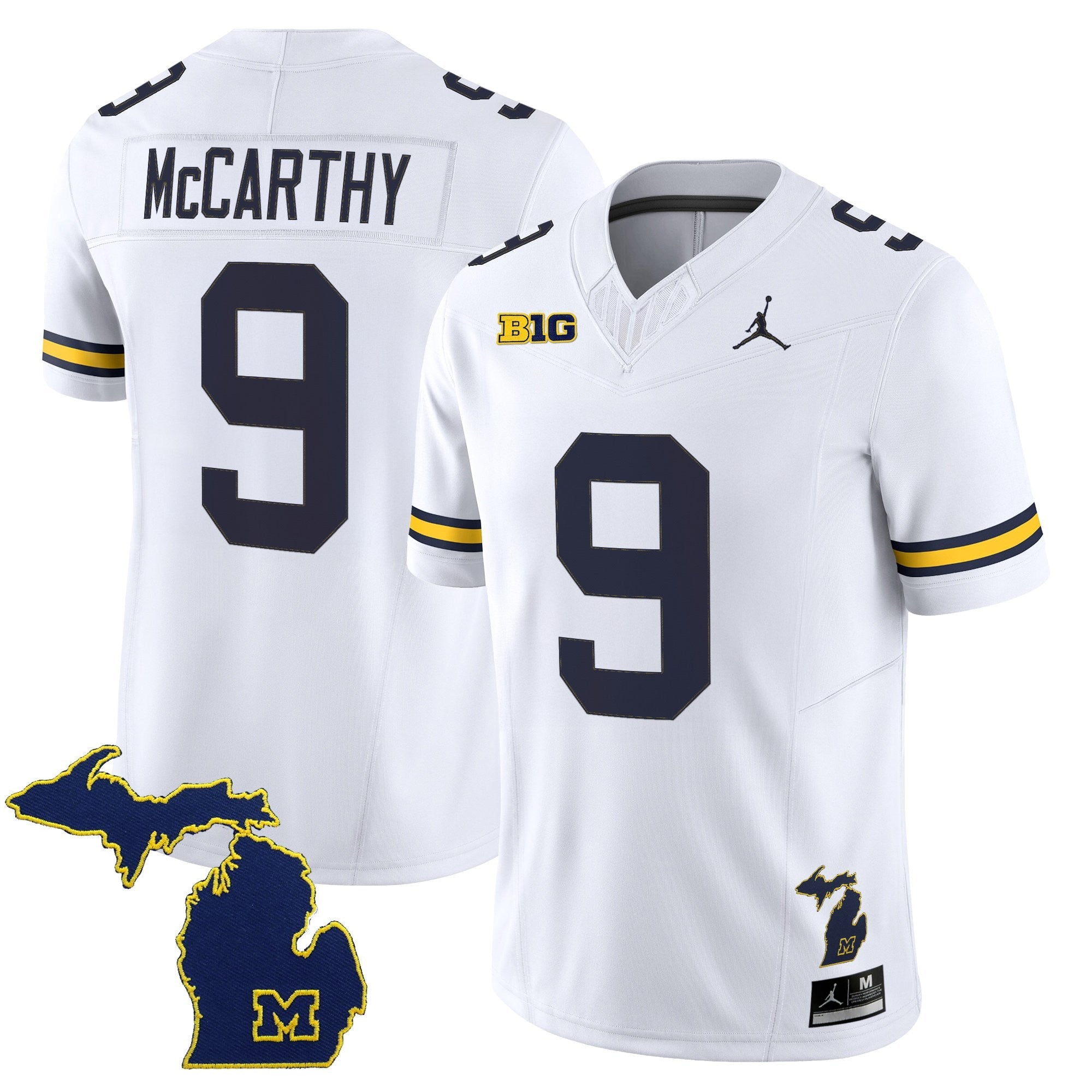 Michigan Wolverines 2025 Vapor Limited Jersey V2 - All Stitched
