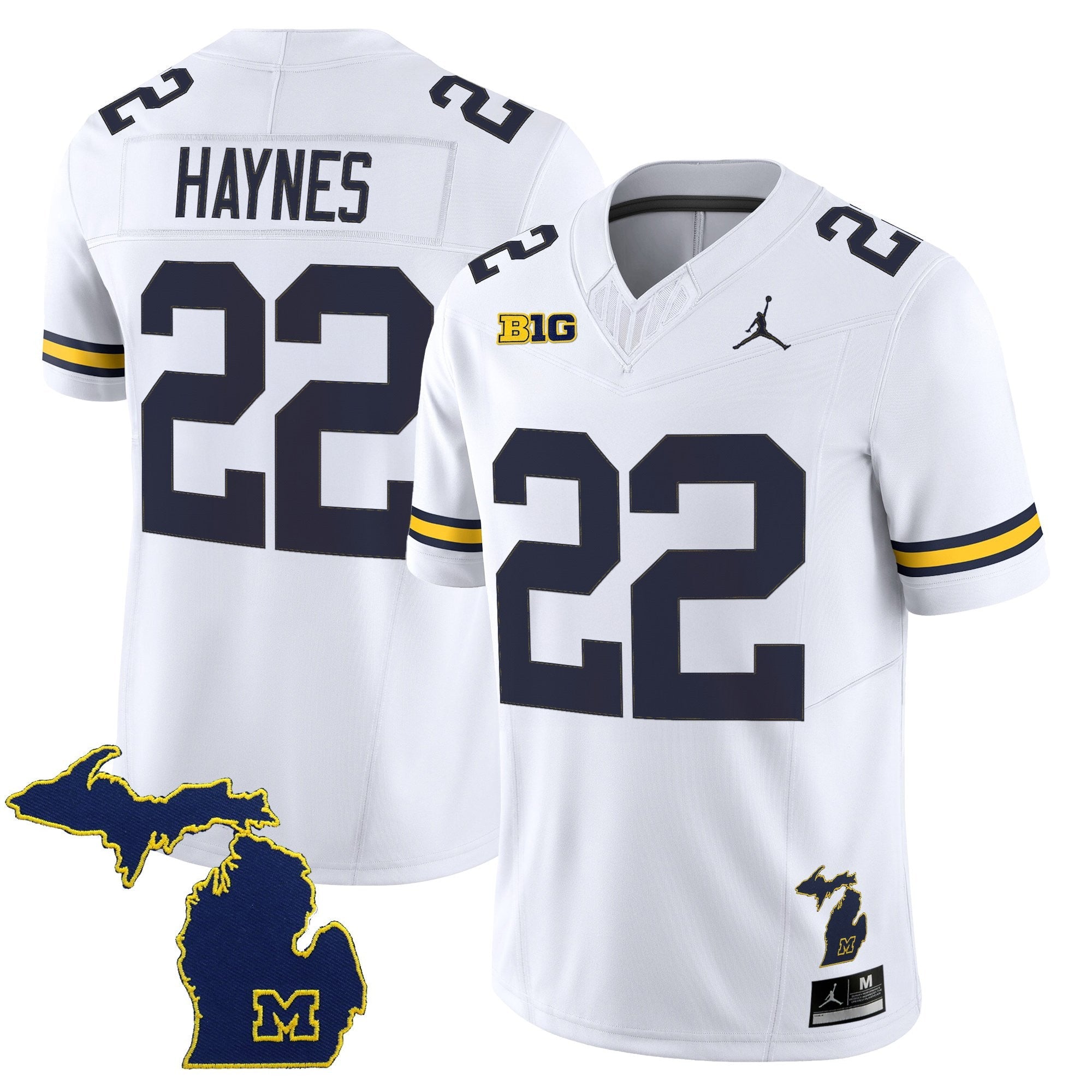 Michigan Wolverines 2025 Vapor Limited Jersey V2 - All Stitched