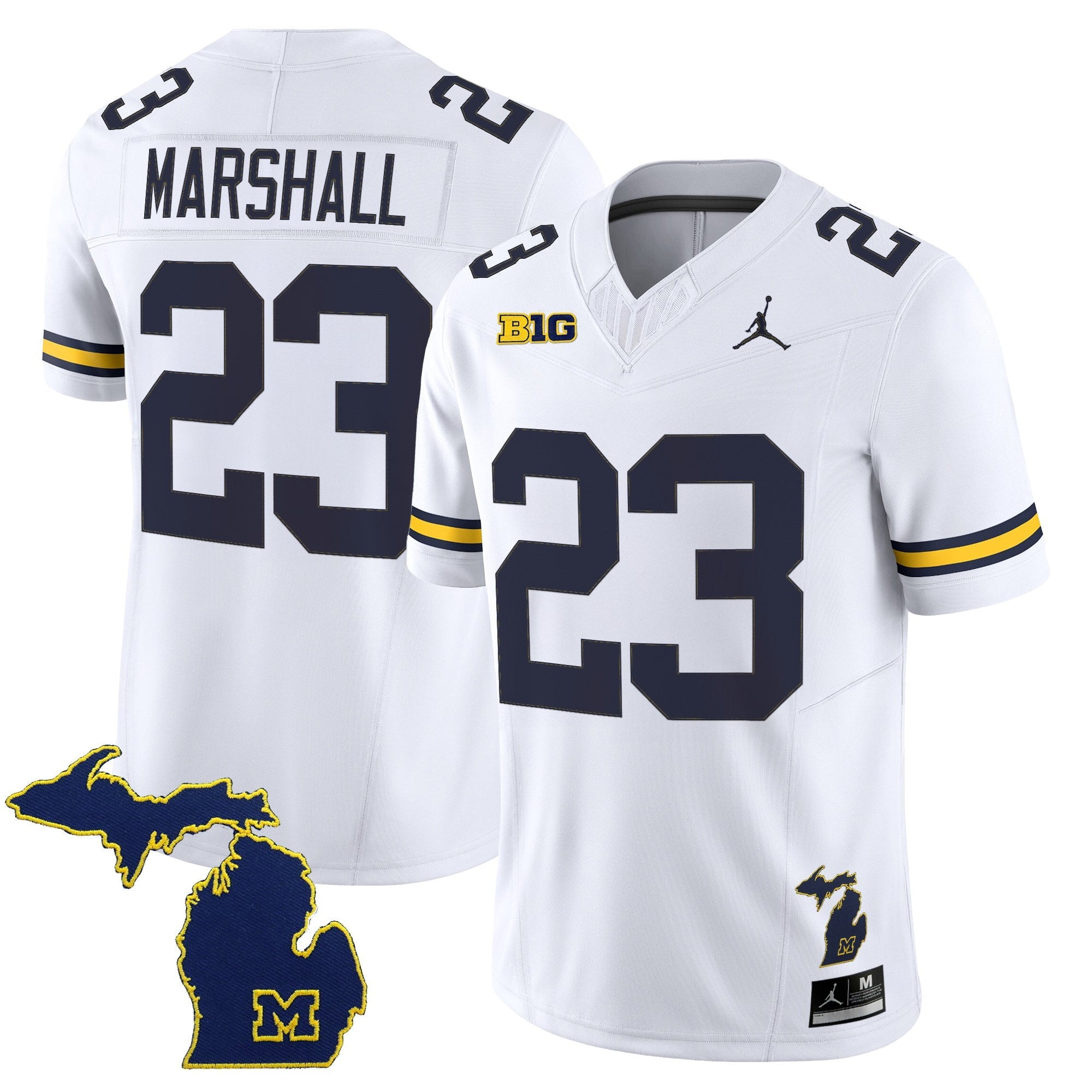 Michigan Wolverines 2025 Vapor Limited Jersey V2 - All Stitched