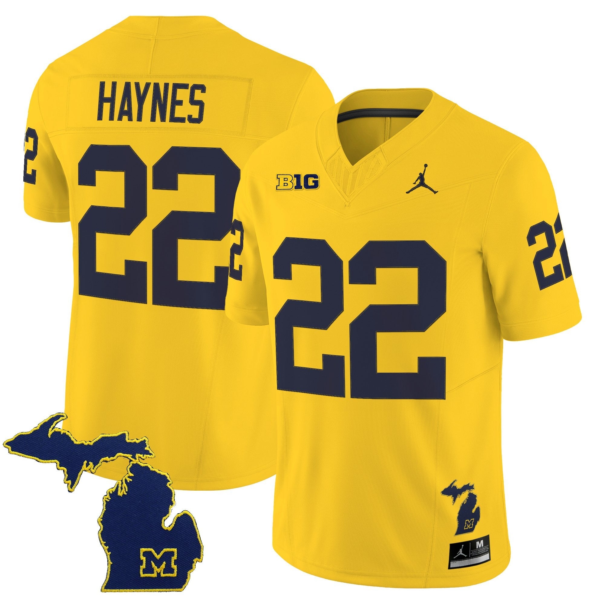 Michigan Wolverines 2025 Vapor Limited Jersey V2 - All Stitched