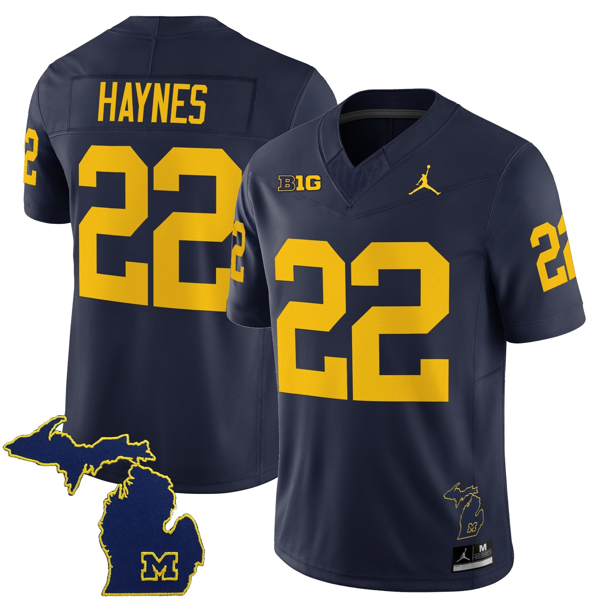 Michigan Wolverines 2025 Vapor Limited Jersey V2 - All Stitched
