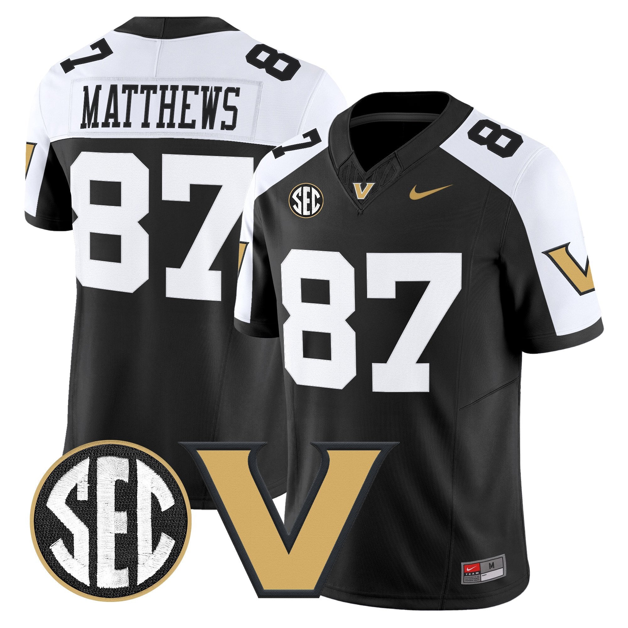 Vanderbilt Commodores 2025 Vapor Limited Jersey - All Stitched