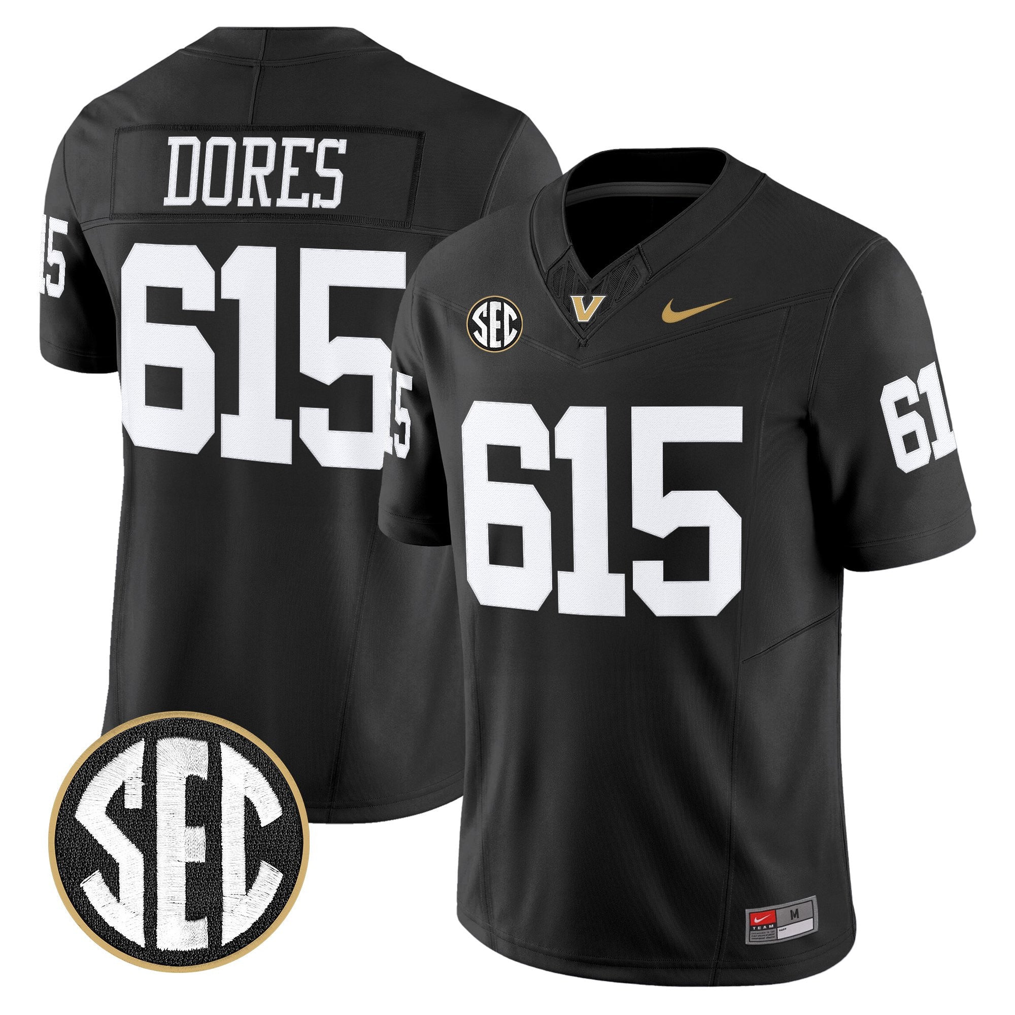 Vanderbilt Commodores 2025 Vapor Limited Jersey - All Stitched