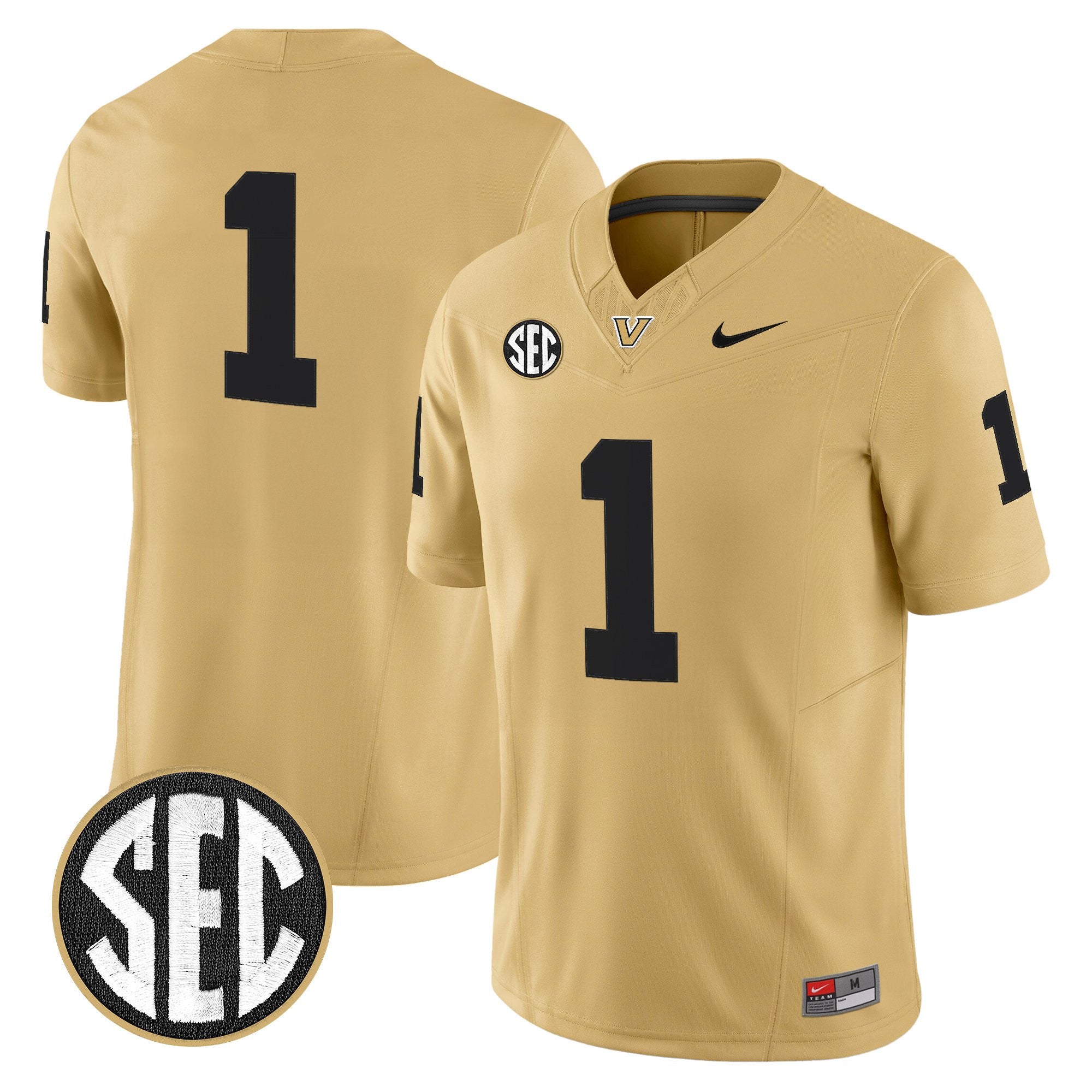 Vanderbilt Commodores 2025 Vapor Limited Jersey - All Stitched