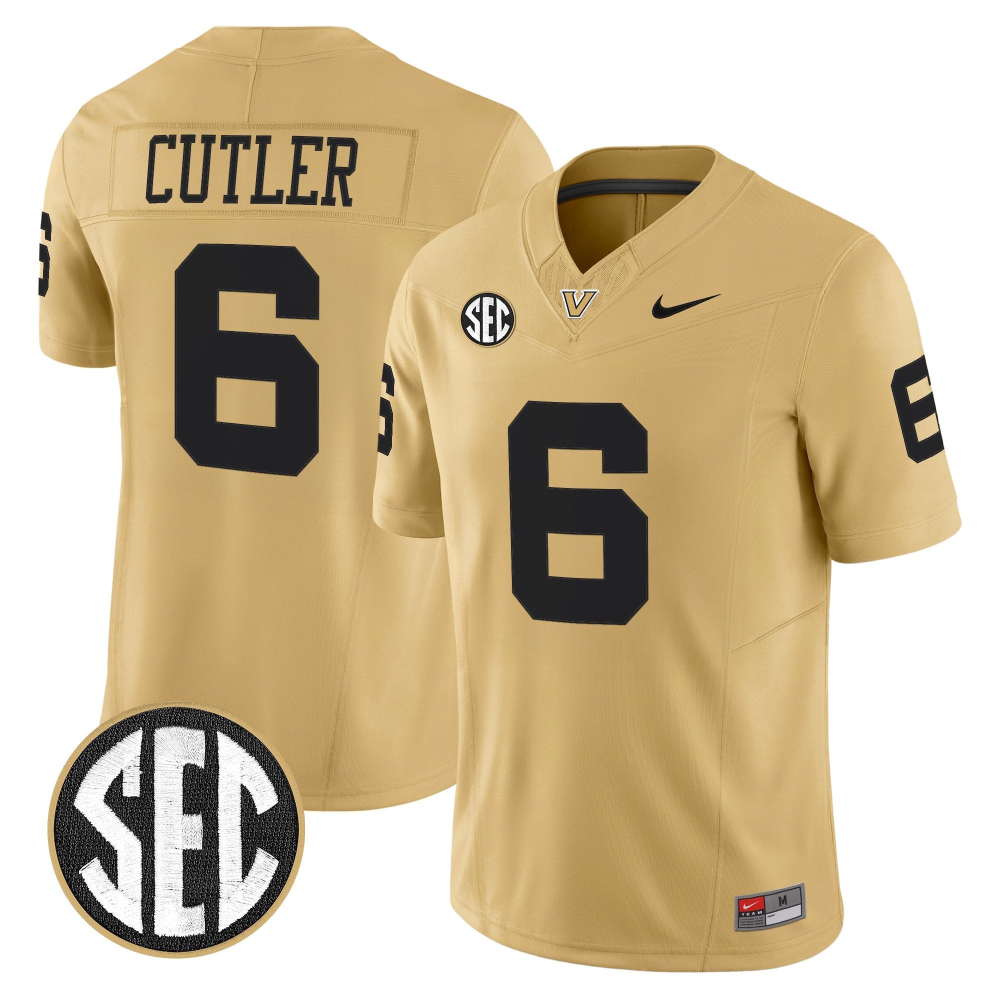Vanderbilt Commodores 2025 Vapor Limited Jersey - All Stitched