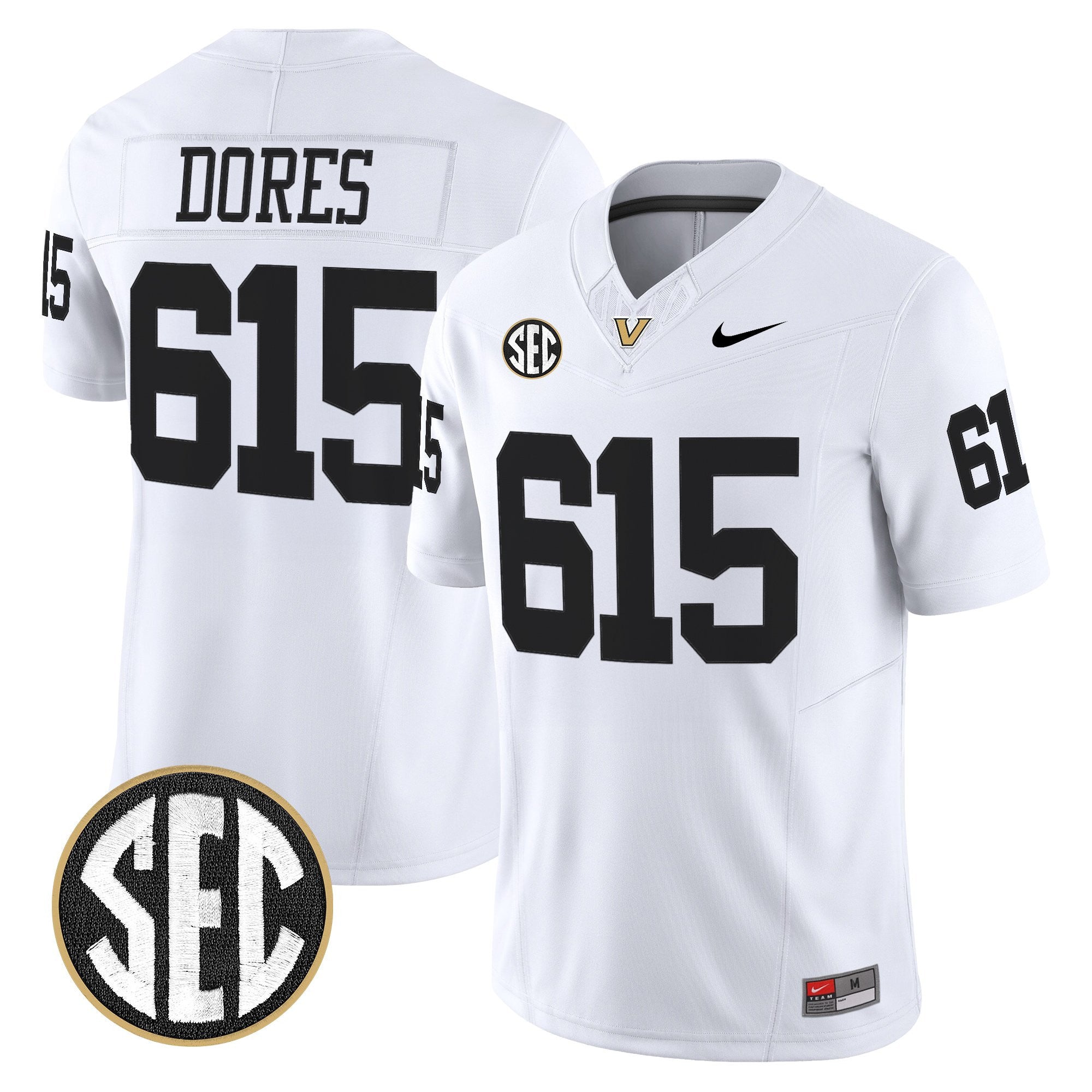 Vanderbilt Commodores 2025 Vapor Limited Jersey - All Stitched