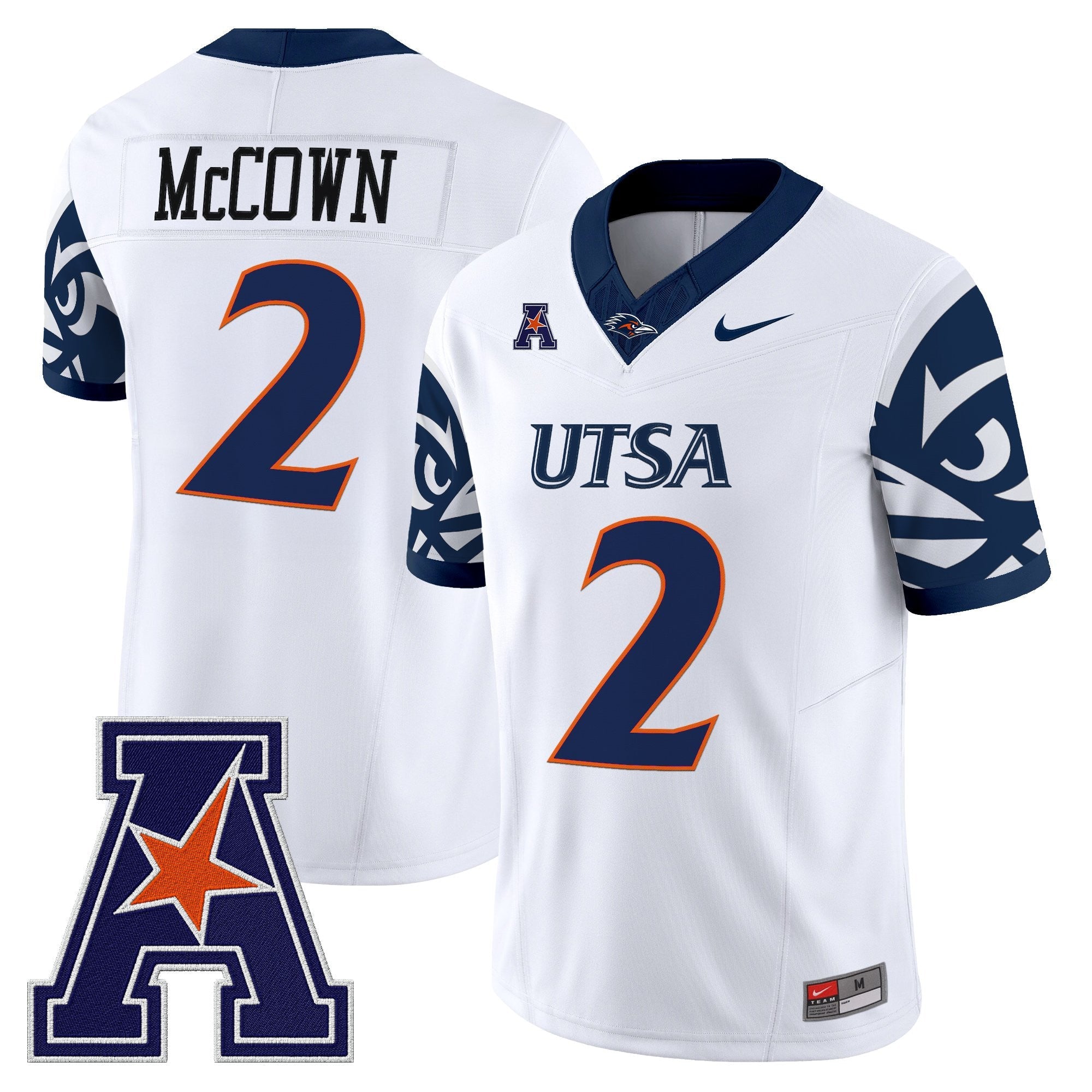 UTSA Roadrunners 2025 Vapor Limited Jersey V2 - All Stitched