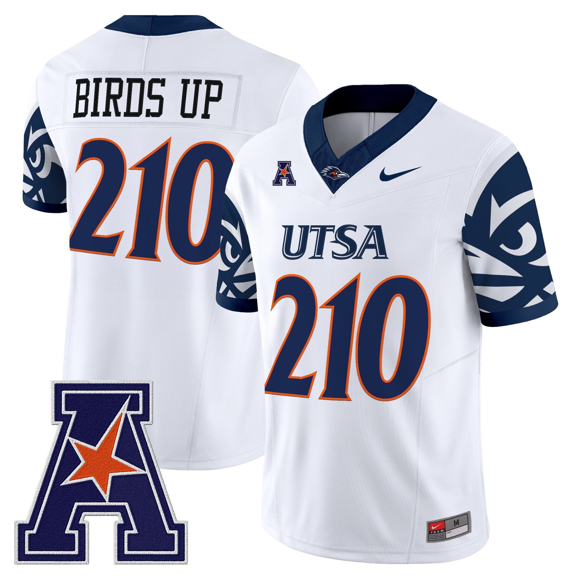 UTSA Roadrunners 2025 Vapor Limited Jersey V2 - All Stitched
