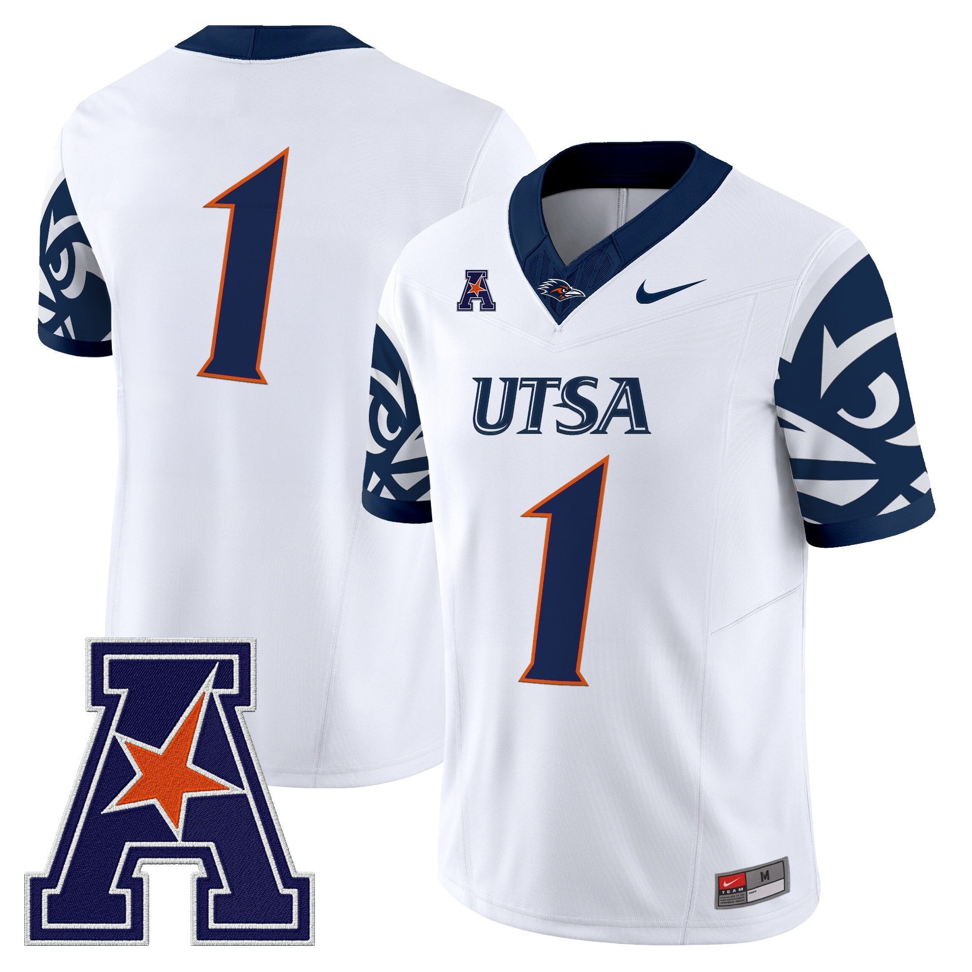 UTSA Roadrunners 2025 Vapor Limited Jersey V2 - All Stitched