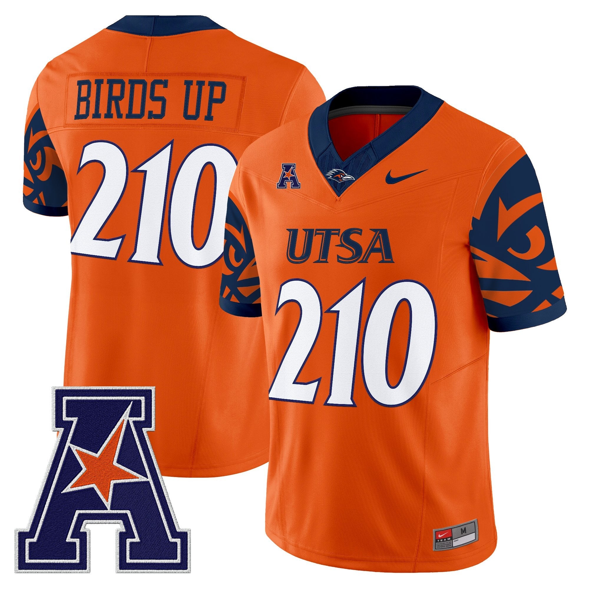 UTSA Roadrunners 2025 Vapor Limited Jersey V2 - All Stitched