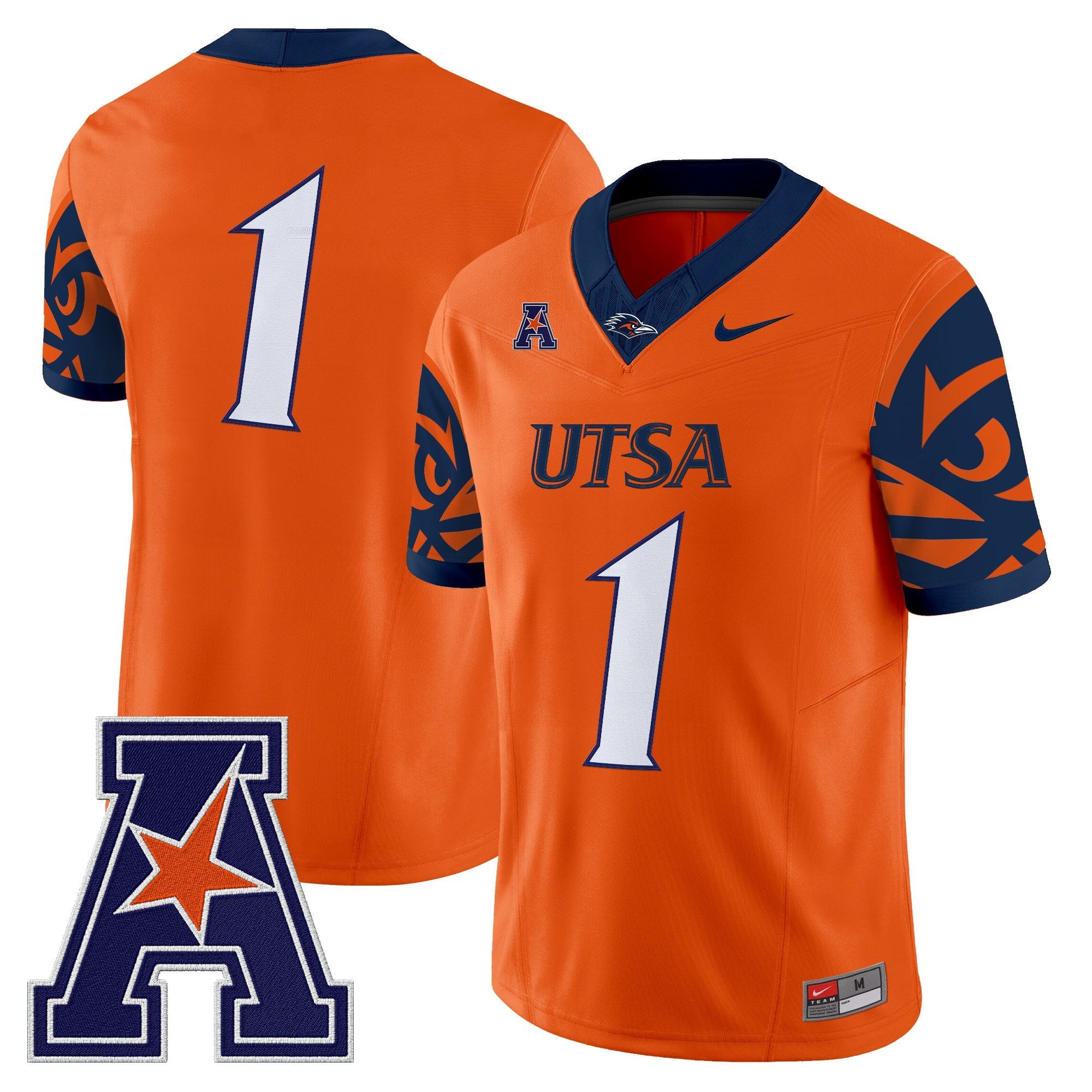 UTSA Roadrunners 2025 Vapor Limited Jersey V2 - All Stitched