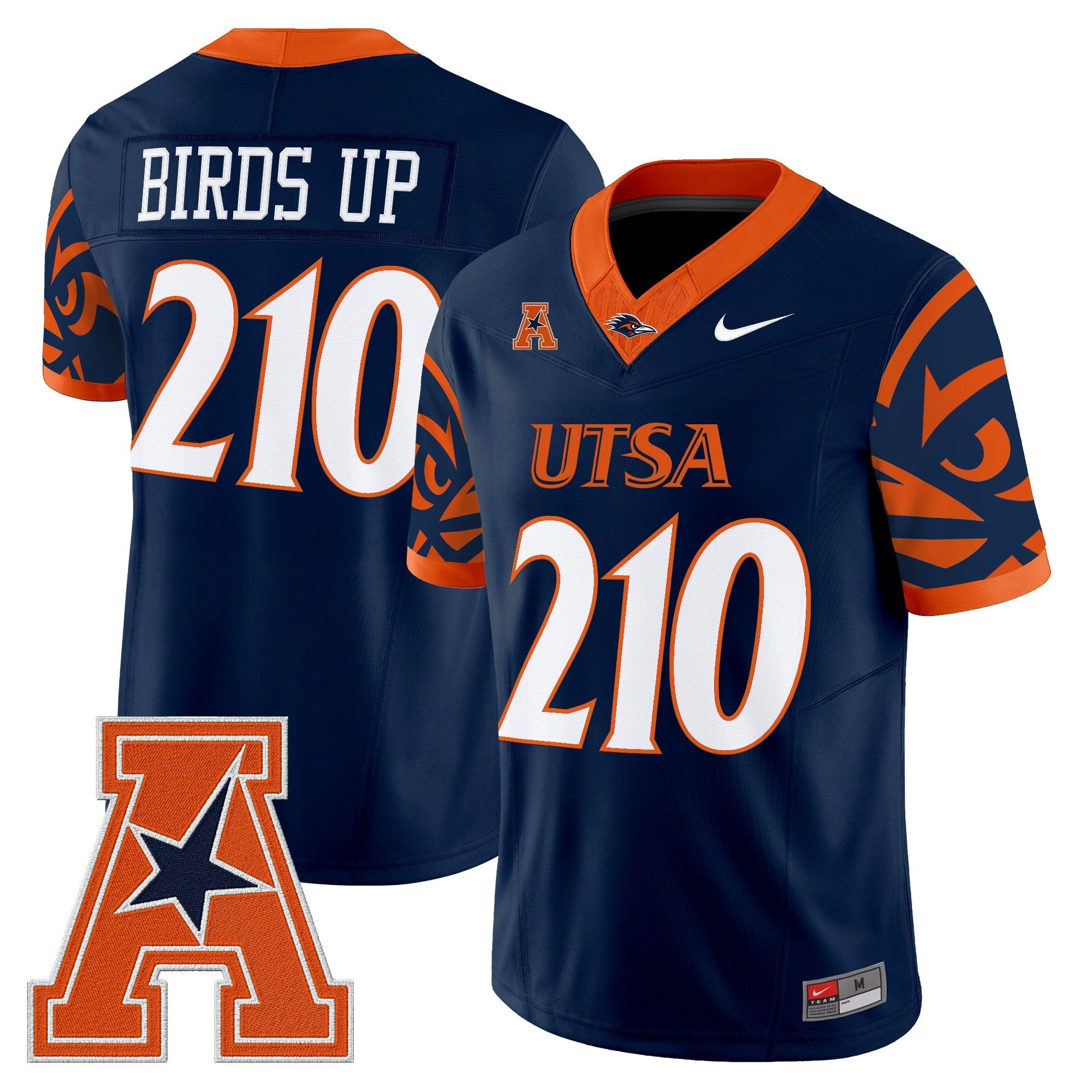 UTSA Roadrunners 2025 Vapor Limited Jersey V2 - All Stitched