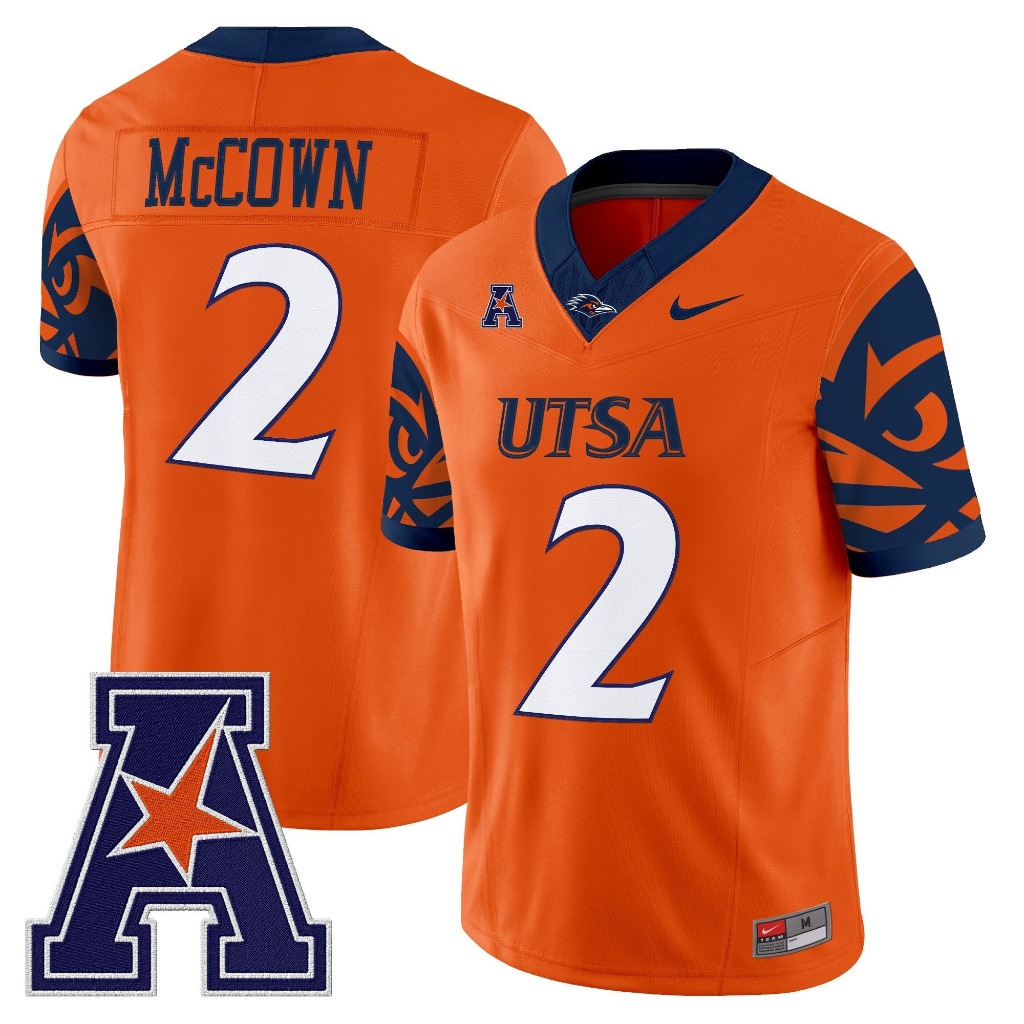 UTSA Roadrunners 2025 Vapor Limited Jersey V2 - All Stitched