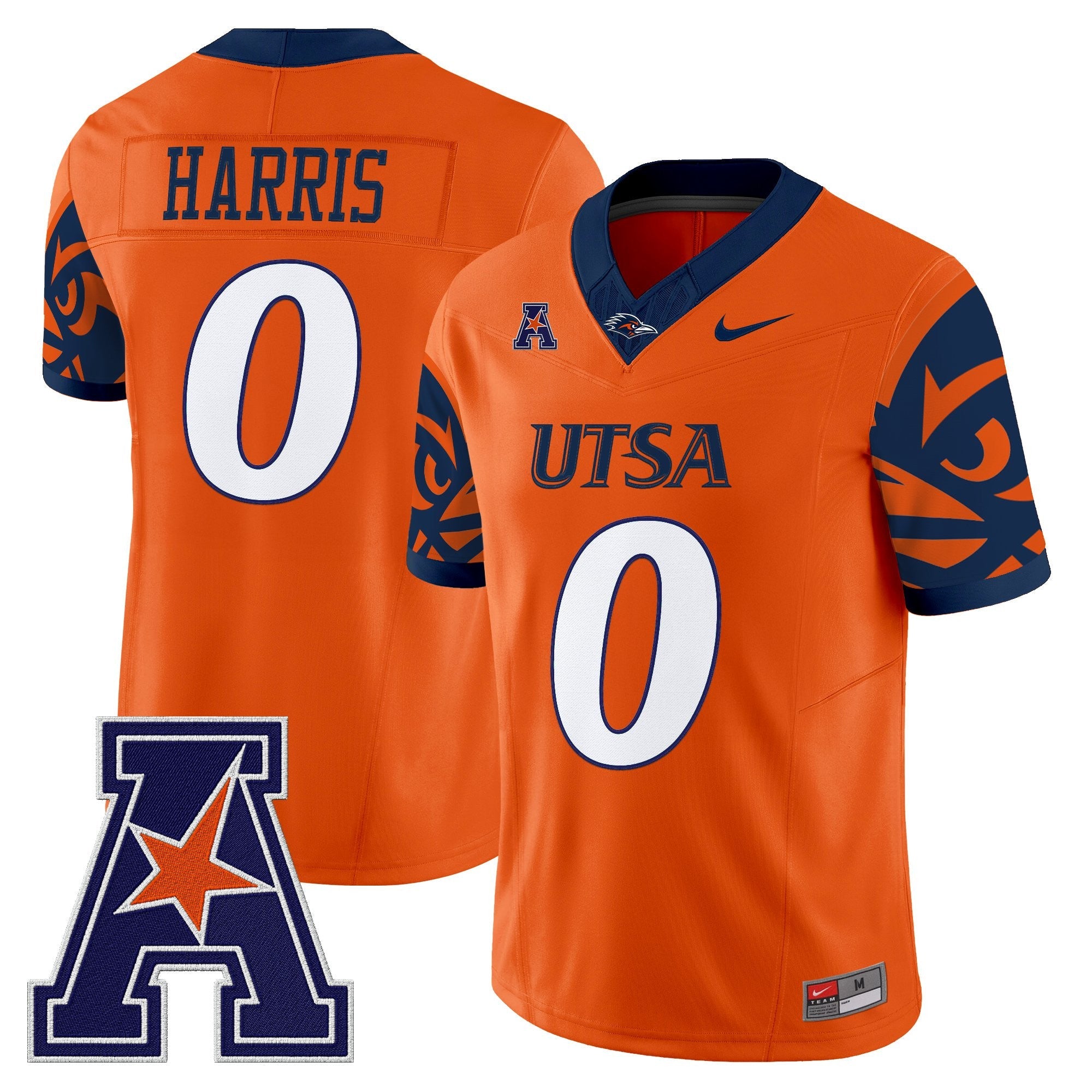 UTSA Roadrunners 2025 Vapor Limited Jersey V2 - All Stitched