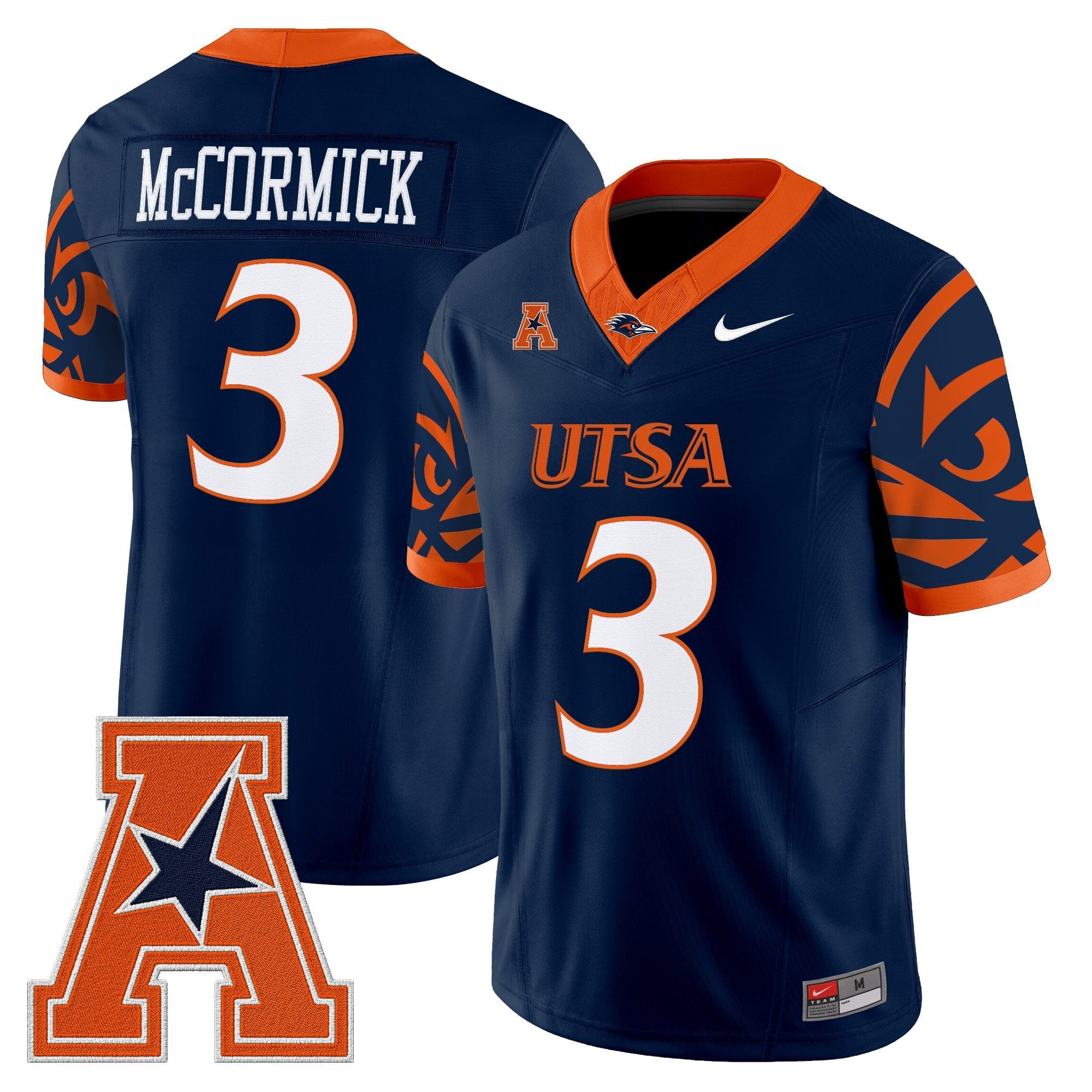 UTSA Roadrunners 2025 Vapor Limited Jersey V2 - All Stitched