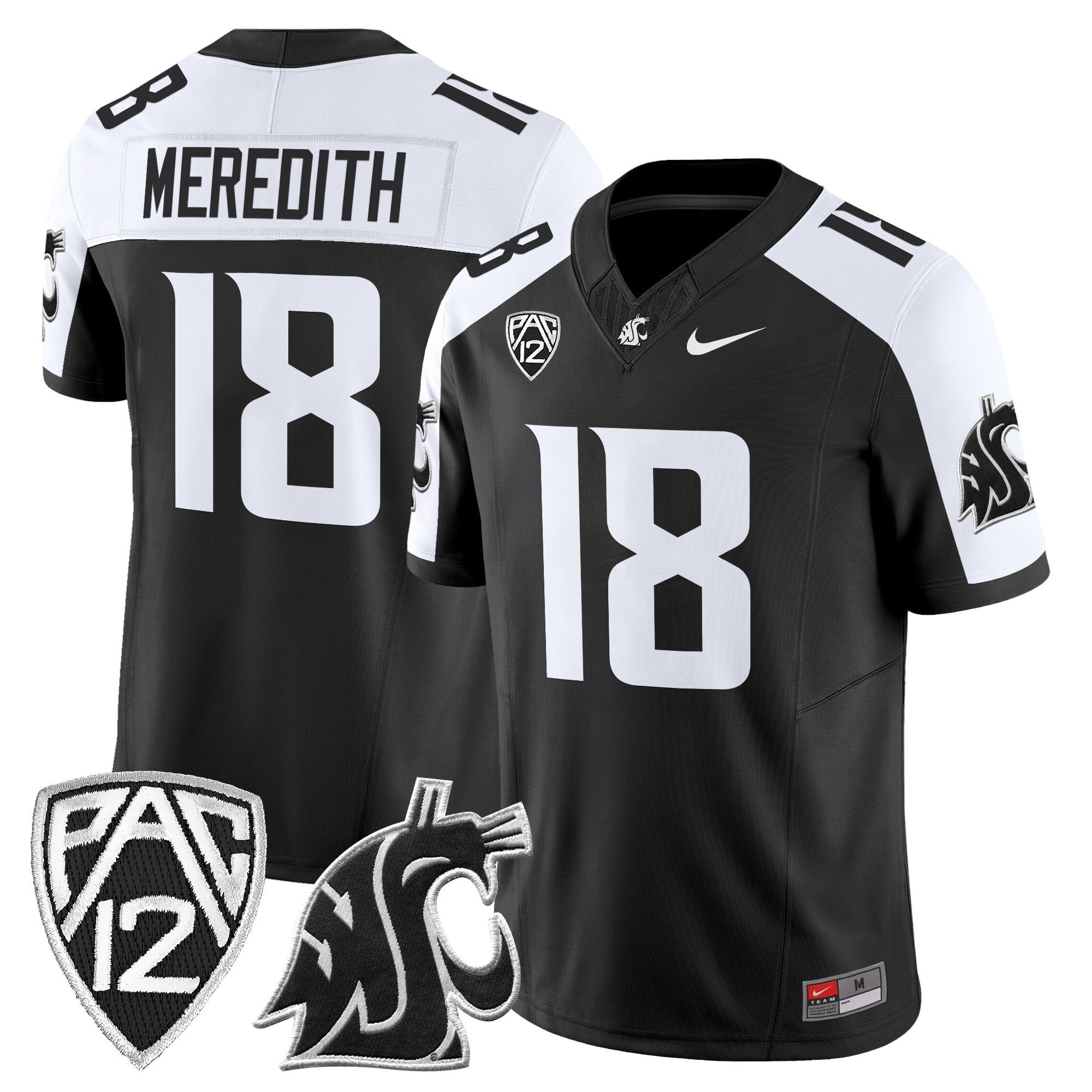 Washington State Cougars 2025 Vapor Limited Jersey - All Stitched