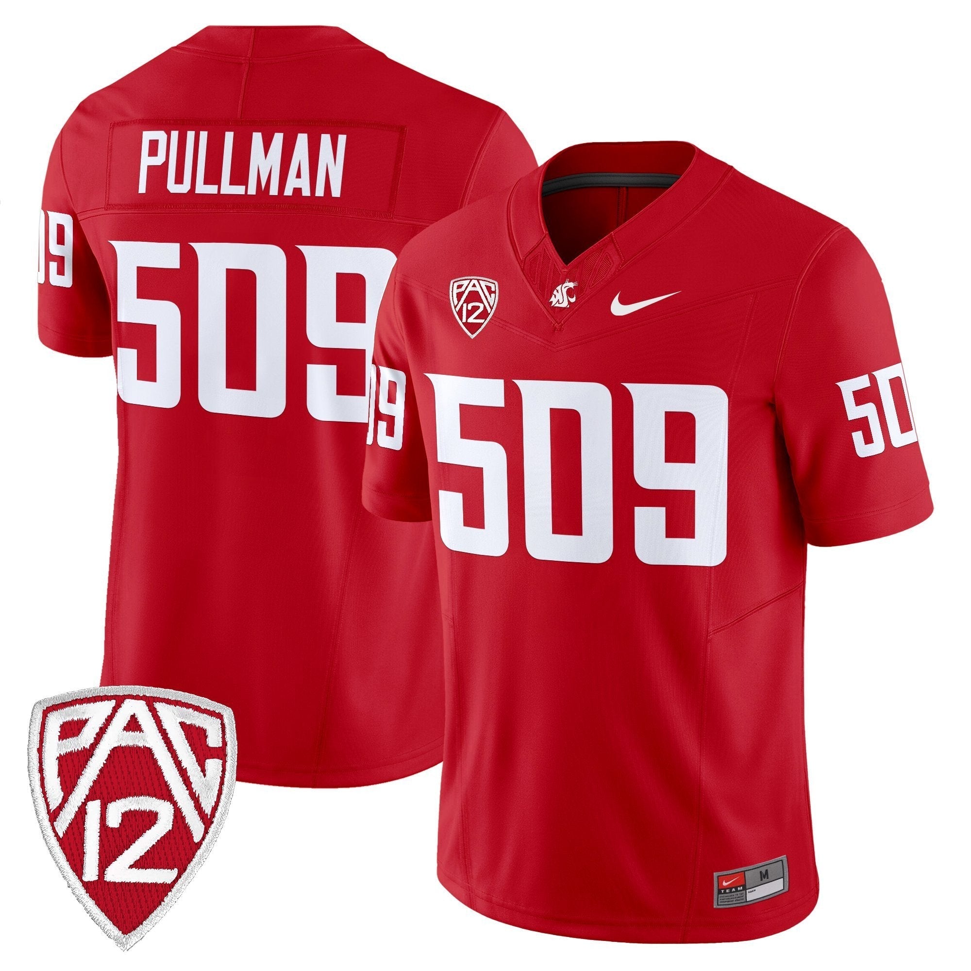 Washington State Cougars 2025 Vapor Limited Jersey - All Stitched