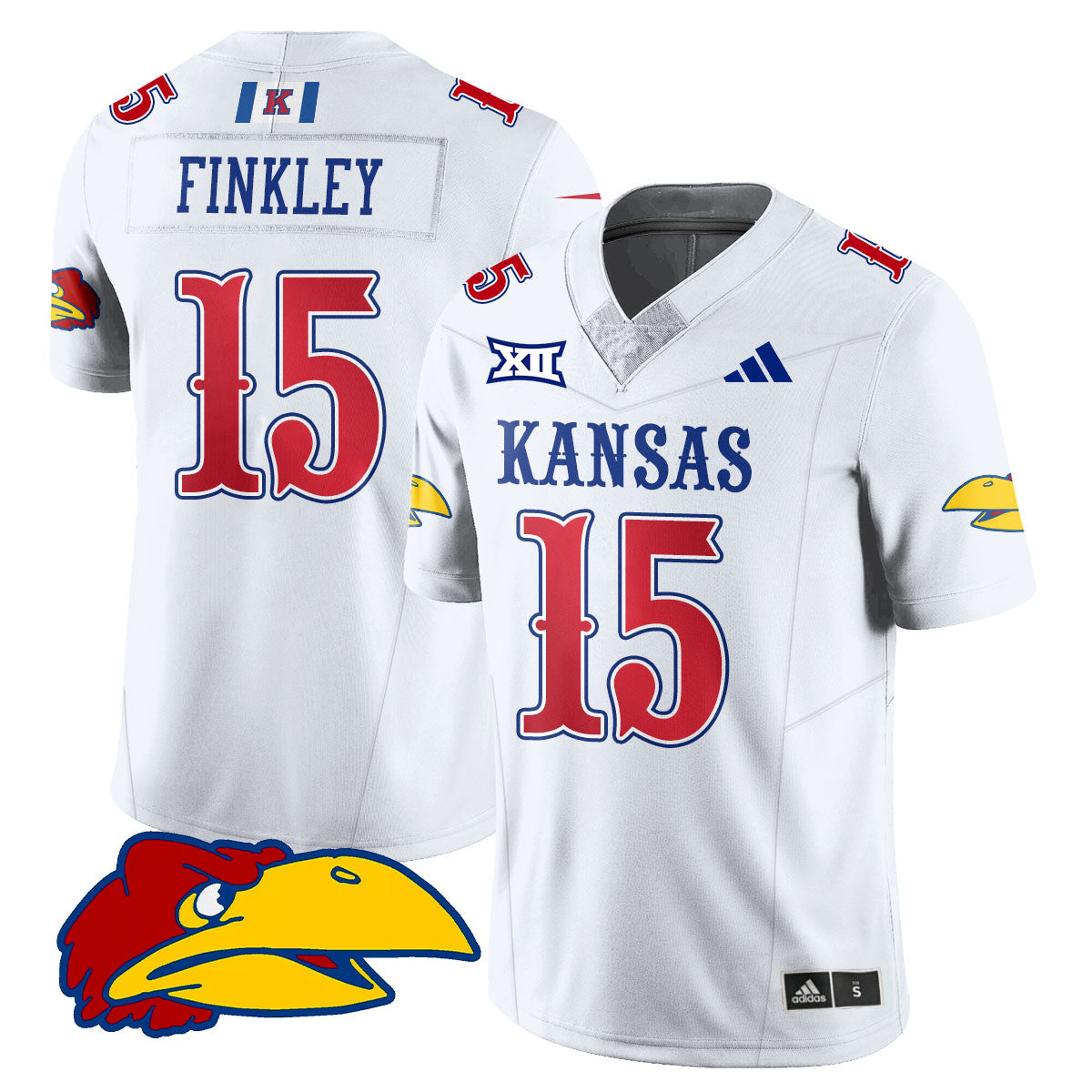 Kansas Jayhawks Football 2025 Limited Jersey - All Stitched