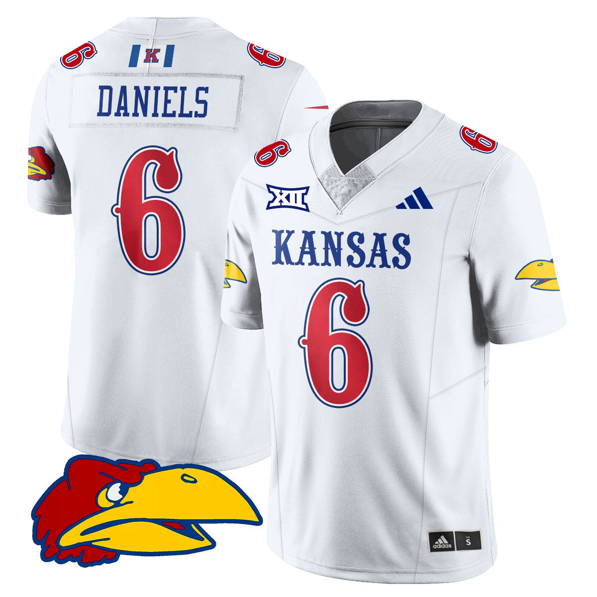 Kansas Jayhawks Football 2025 Limited Jersey - All Stitched