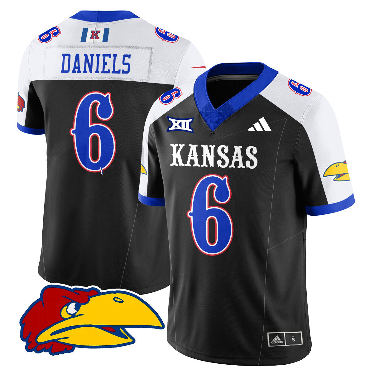 Kansas Jayhawks Football 2025 Limited Jersey - All Stitched