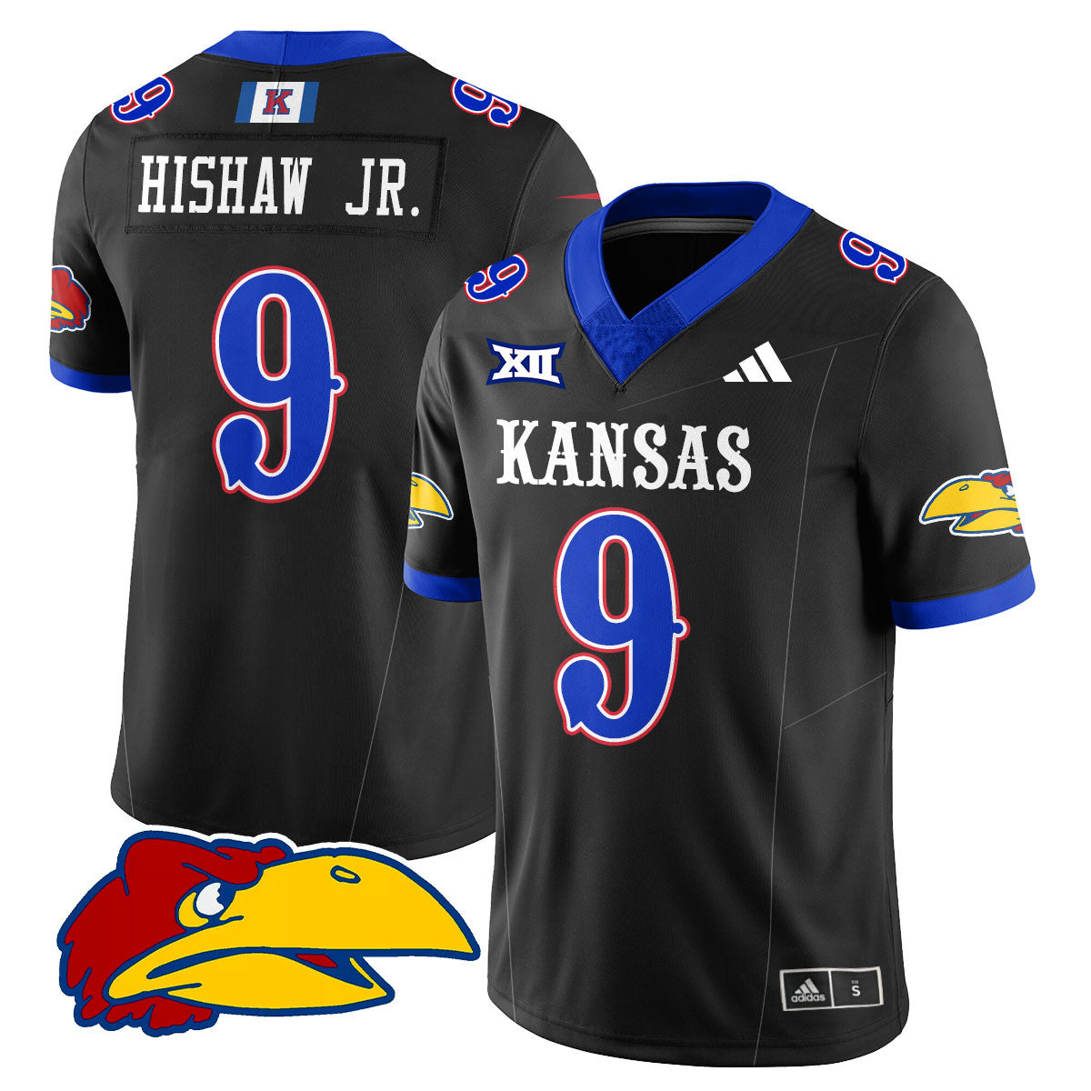 Kansas Jayhawks Football 2025 Limited Jersey - All Stitched