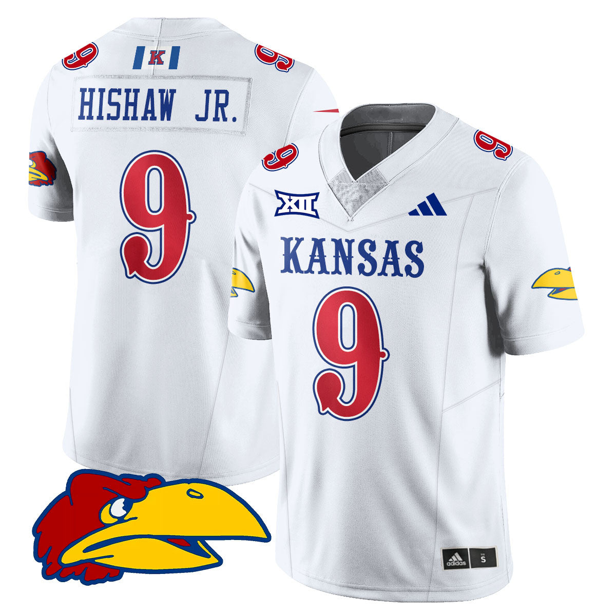 Kansas Jayhawks Football 2025 Limited Jersey - All Stitched