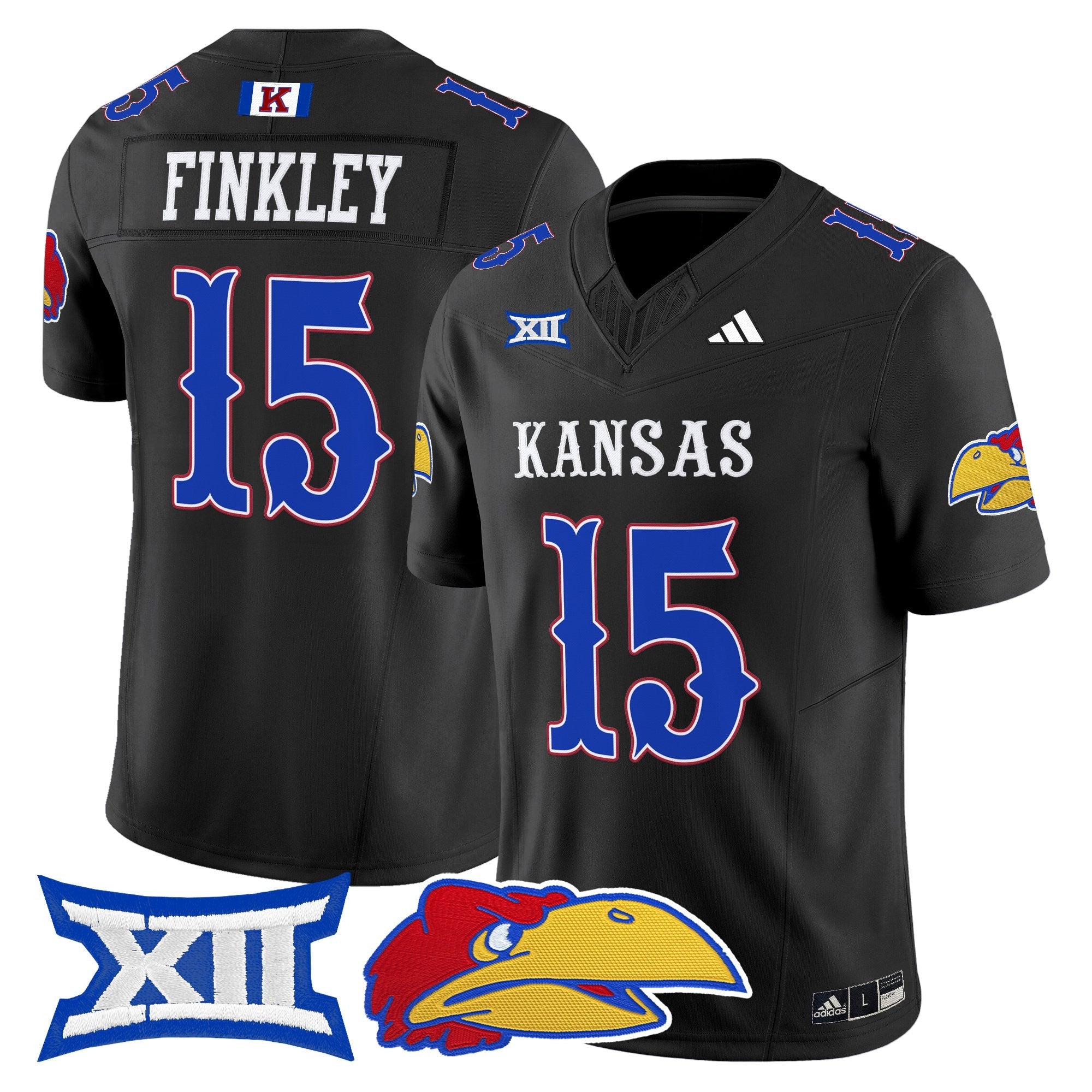 Kansas Jayhawks 2025 Vapor Limited Jersey - All Stitched