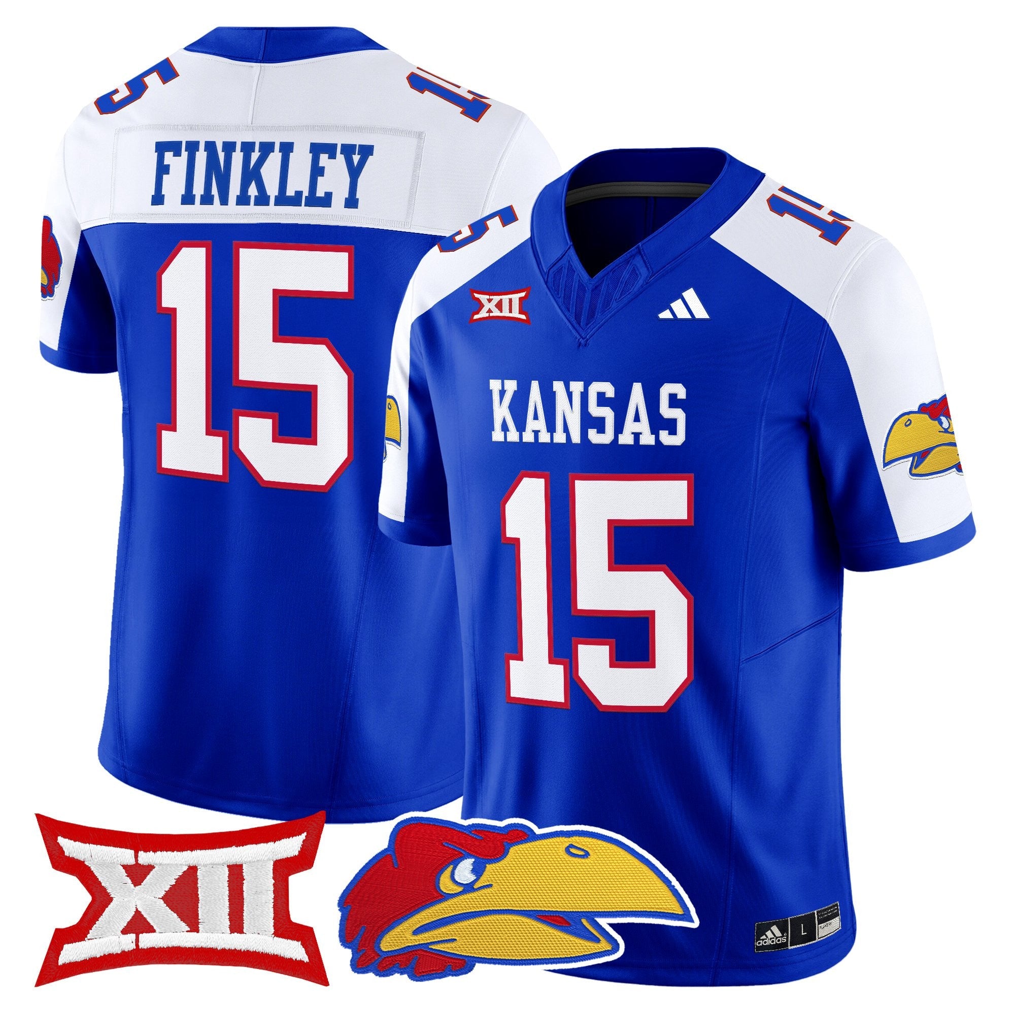 Kansas Jayhawks 2025 Vapor Limited Jersey - All Stitched