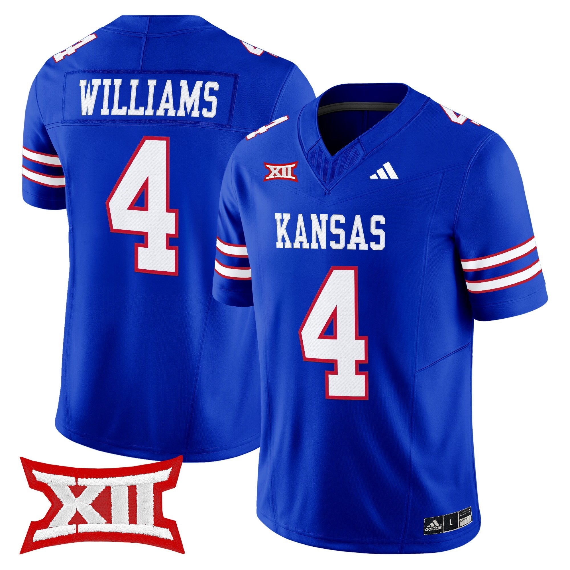 Kansas Jayhawks 2025 Vapor Limited Jersey - All Stitched