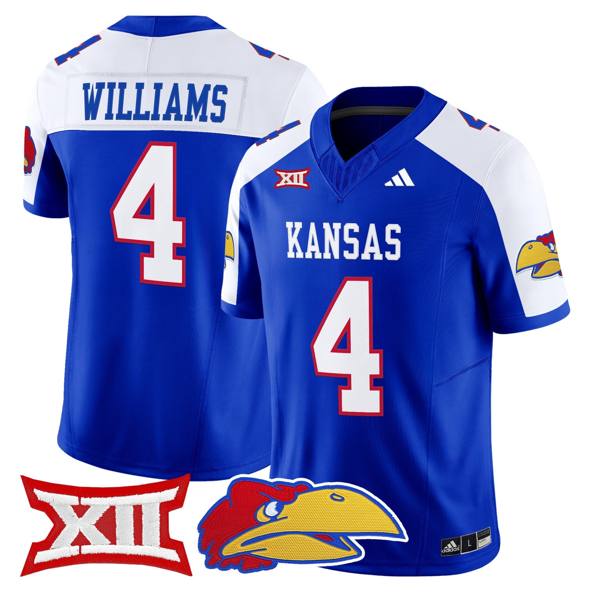 Kansas Jayhawks 2025 Vapor Limited Jersey - All Stitched