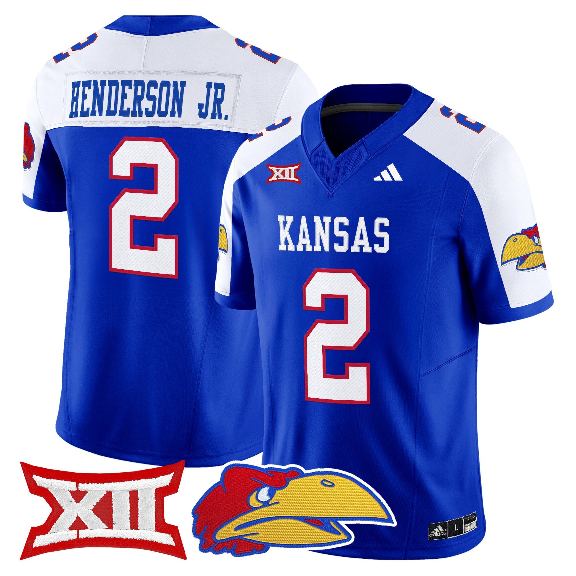 Kansas Jayhawks 2025 Vapor Limited Jersey - All Stitched