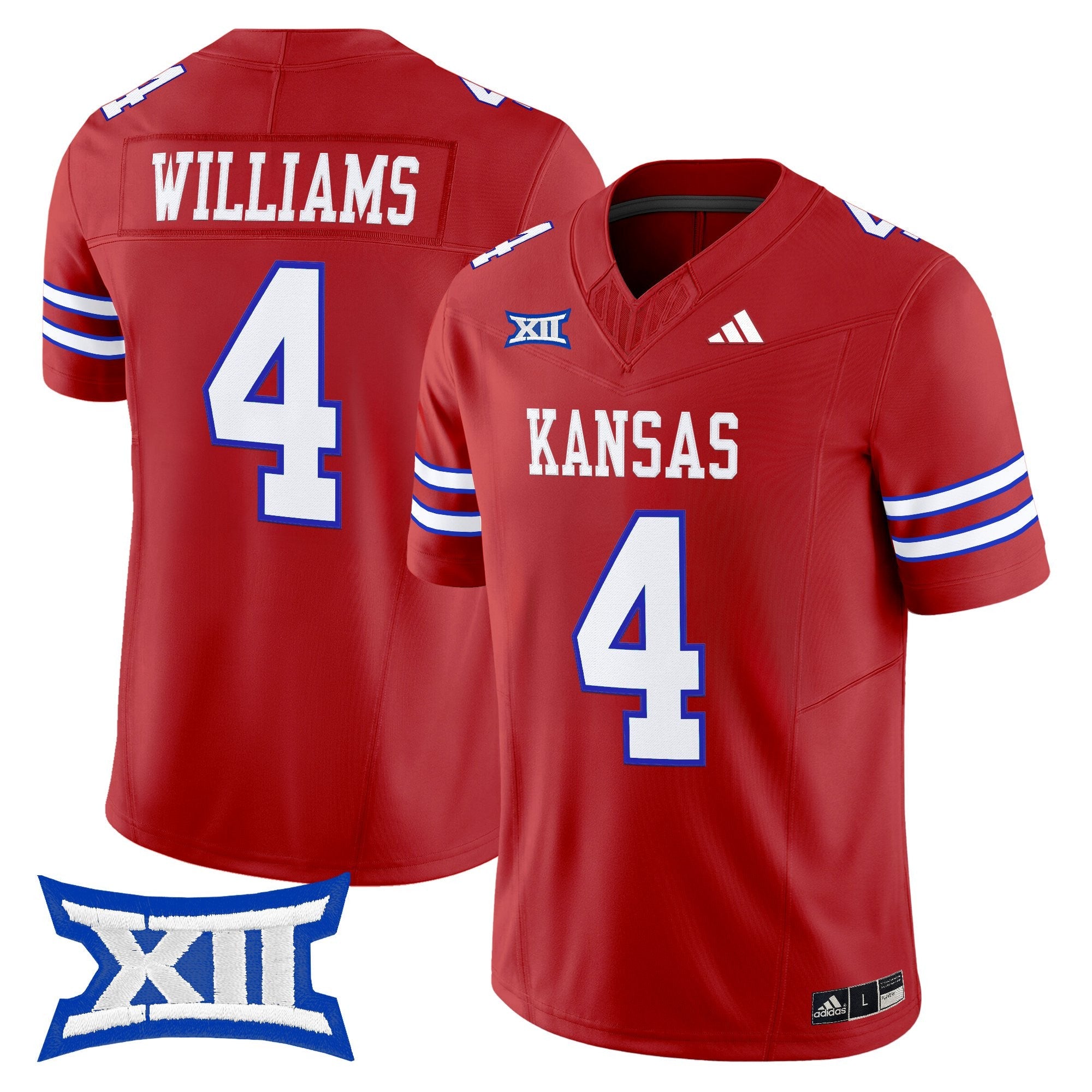 Kansas Jayhawks 2025 Vapor Limited Jersey - All Stitched