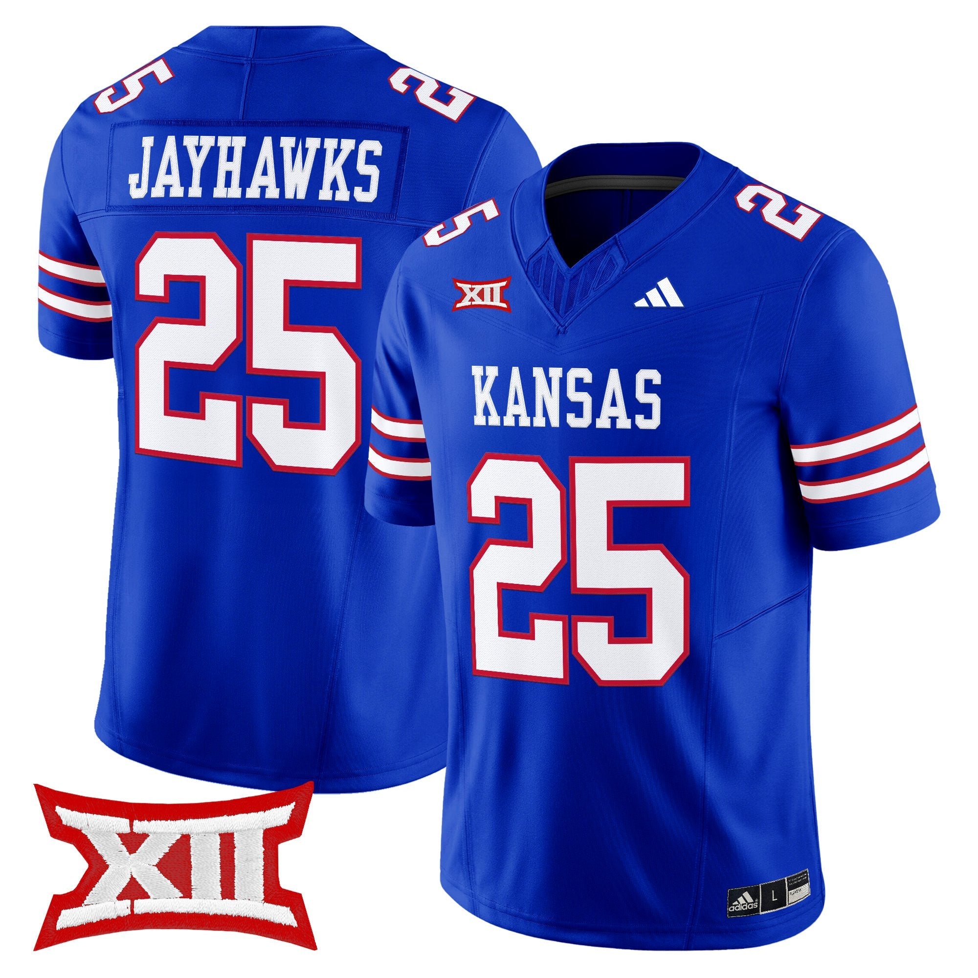 Kansas Jayhawks 2025 Vapor Limited Jersey - All Stitched