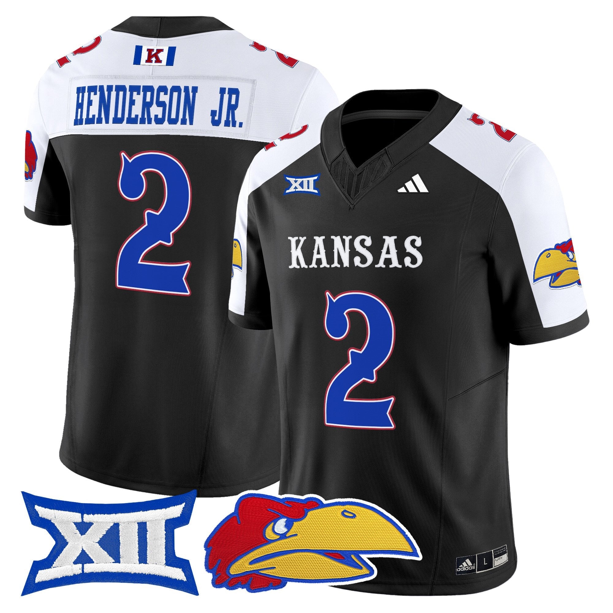 Kansas Jayhawks 2025 Vapor Limited Jersey - All Stitched