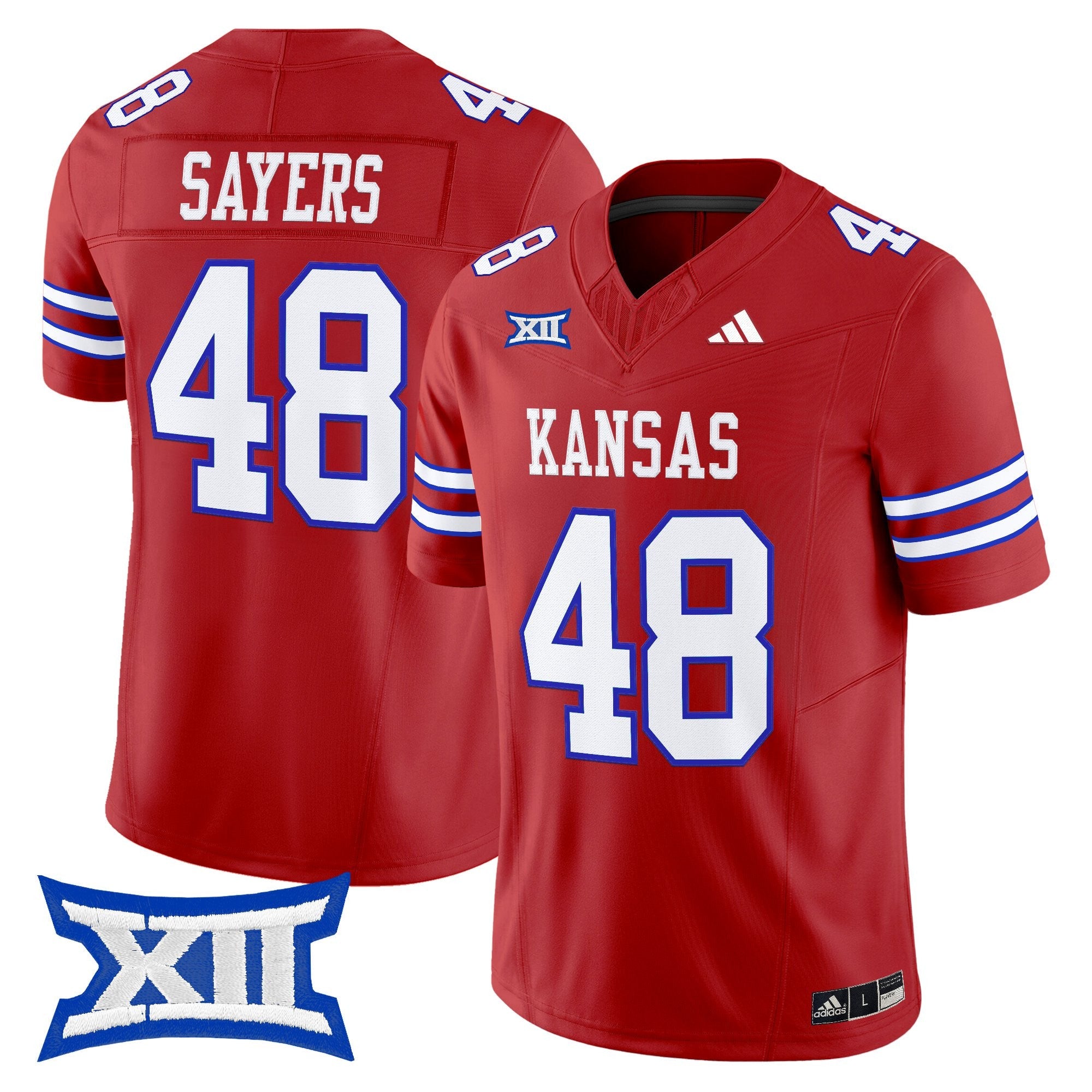 Kansas Jayhawks 2025 Vapor Limited Jersey - All Stitched