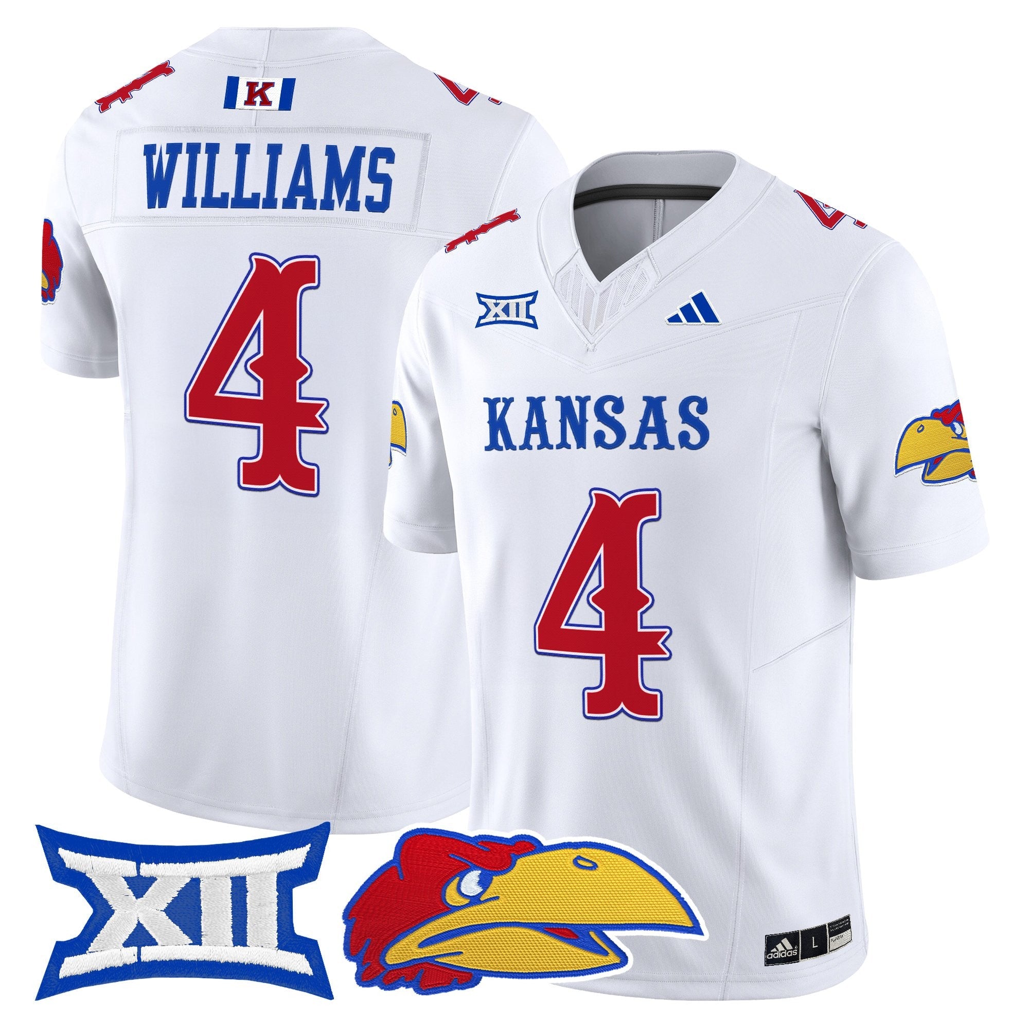 Kansas Jayhawks 2025 Vapor Limited Jersey - All Stitched