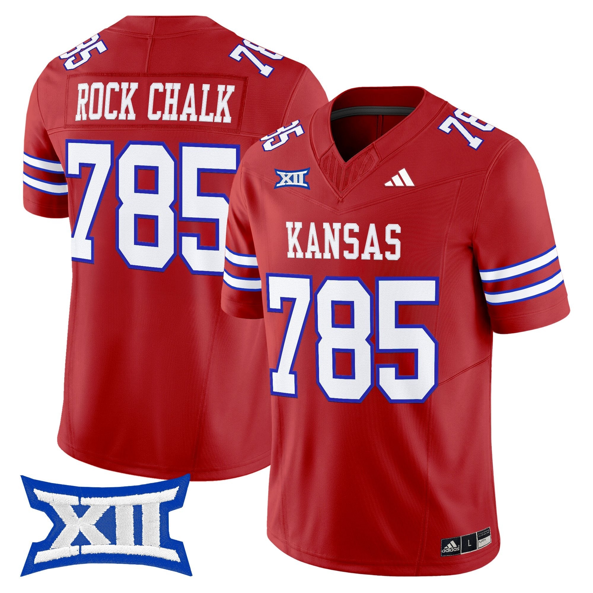 Kansas Jayhawks 2025 Vapor Limited Jersey - All Stitched