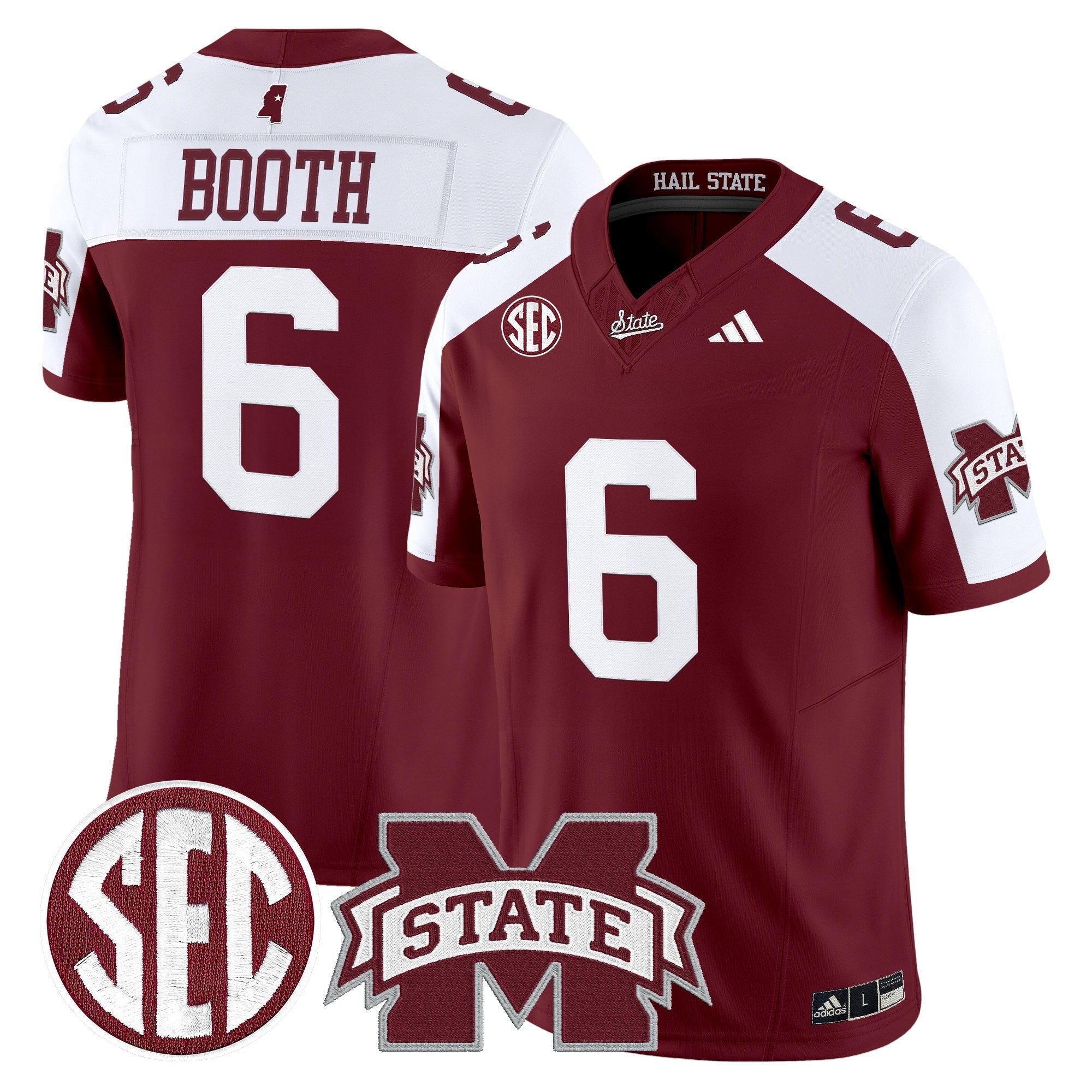 Mississippi State Bulldogs 'Dark Mode' Vapor Limited Jersey - All Stitched