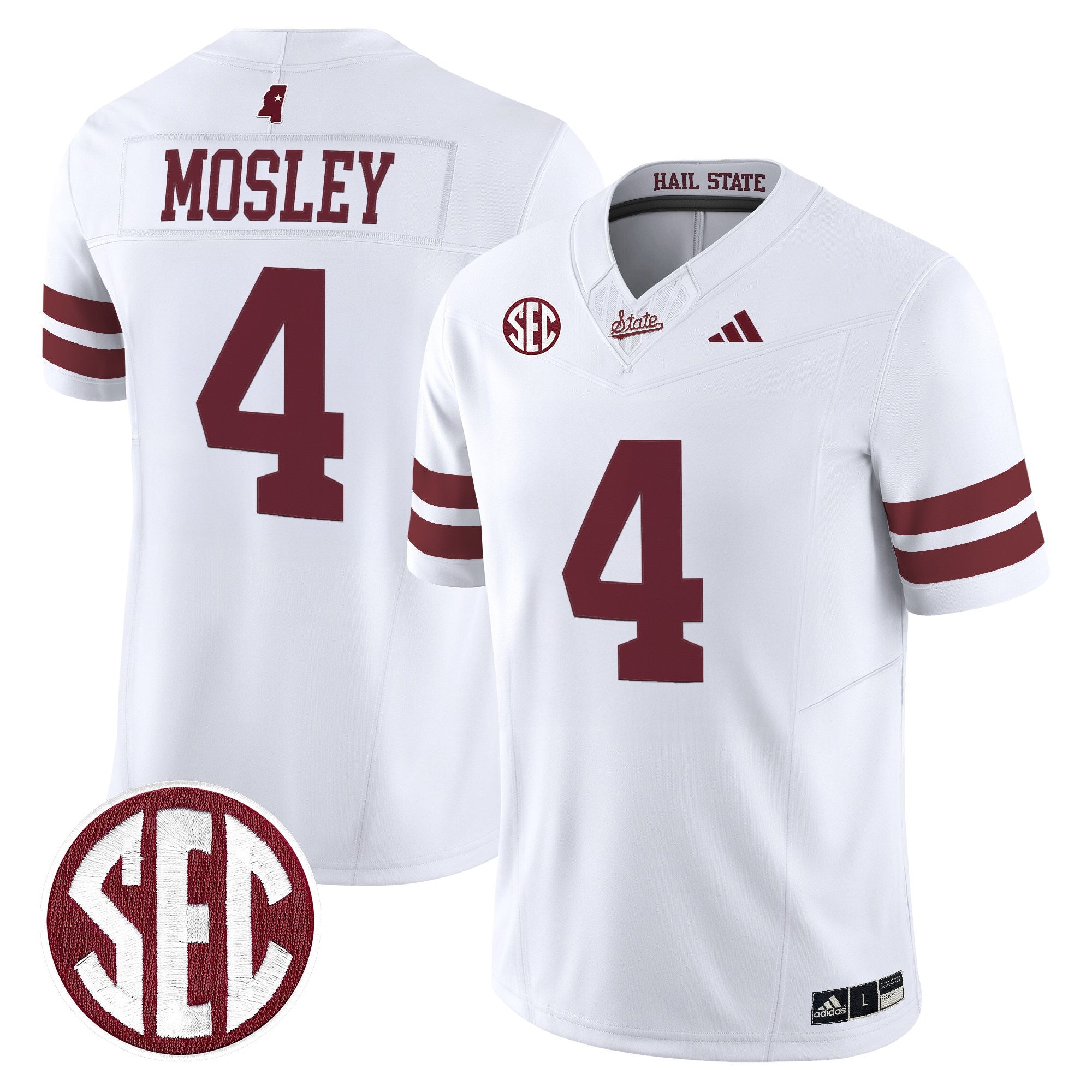 Mississippi State Bulldogs 'Dark Mode' Vapor Limited Jersey - All Stitched