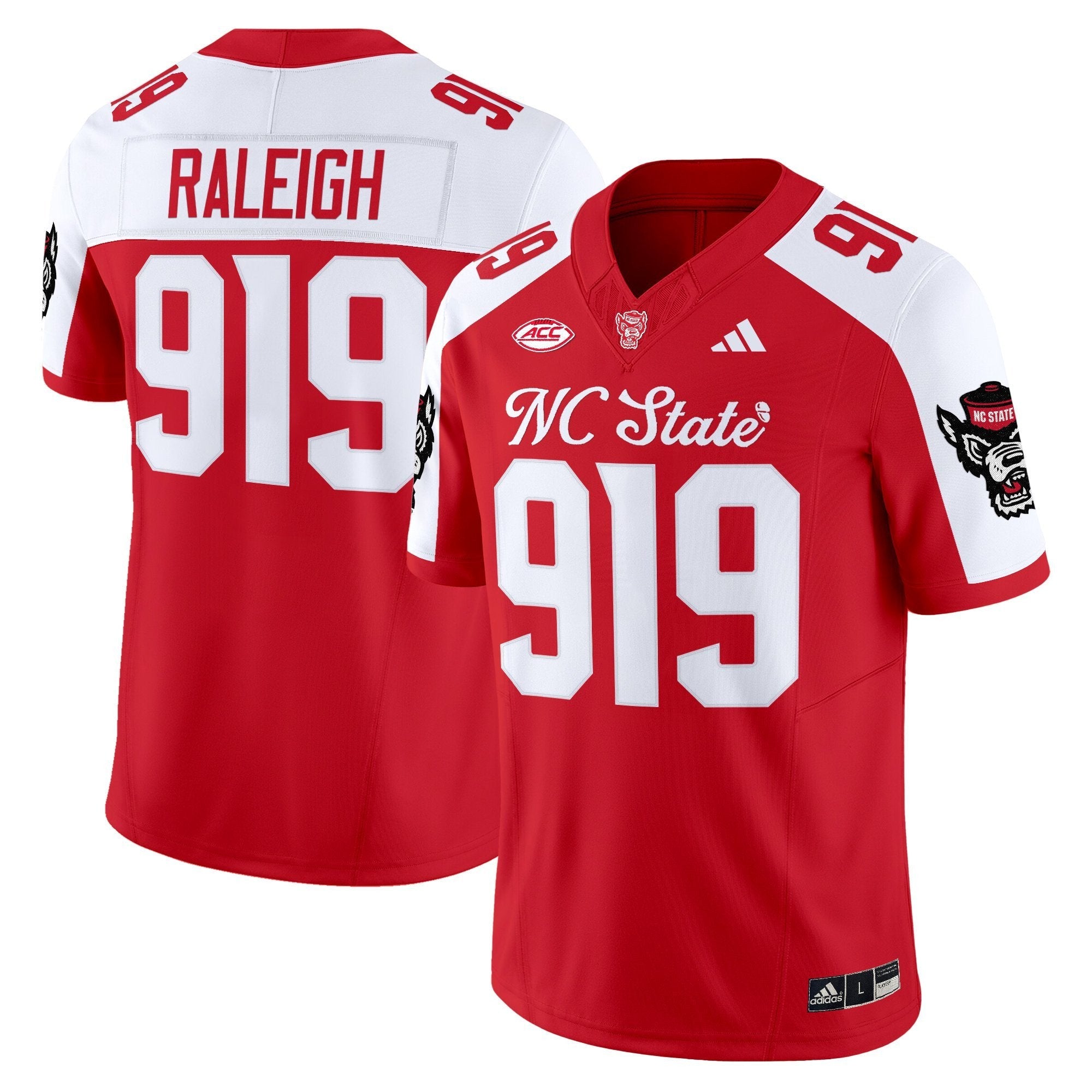 NC State Wolfpack 'City of Oaks' Vapor Limited Jersey - All Stitched