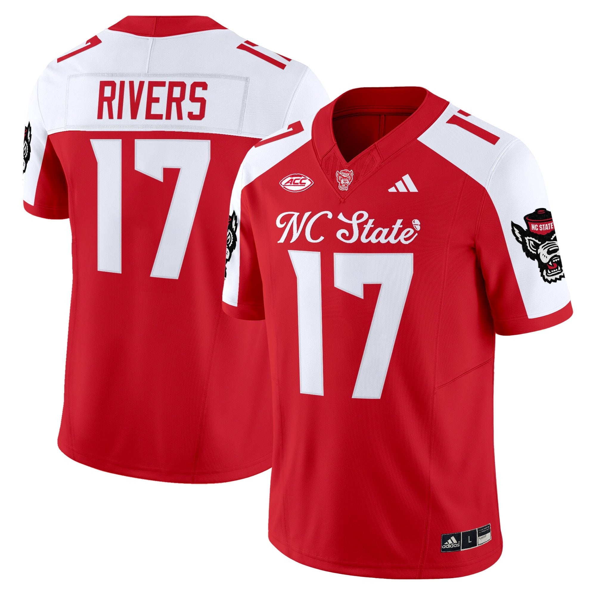 NC State Wolfpack 'City of Oaks' Vapor Limited Jersey - All Stitched