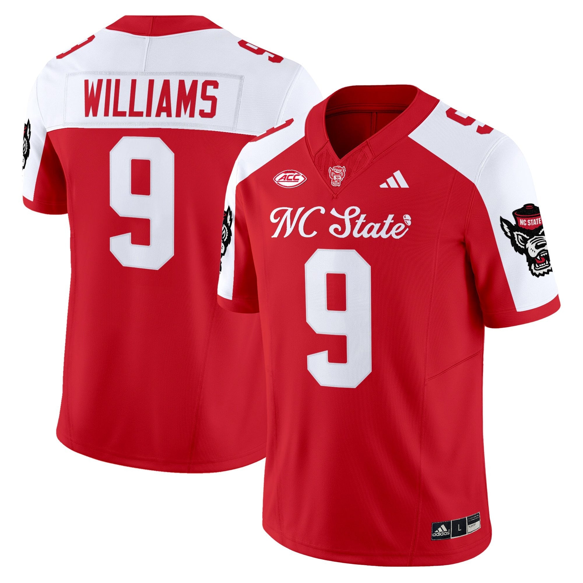 NC State Wolfpack 'City of Oaks' Vapor Limited Jersey - All Stitched